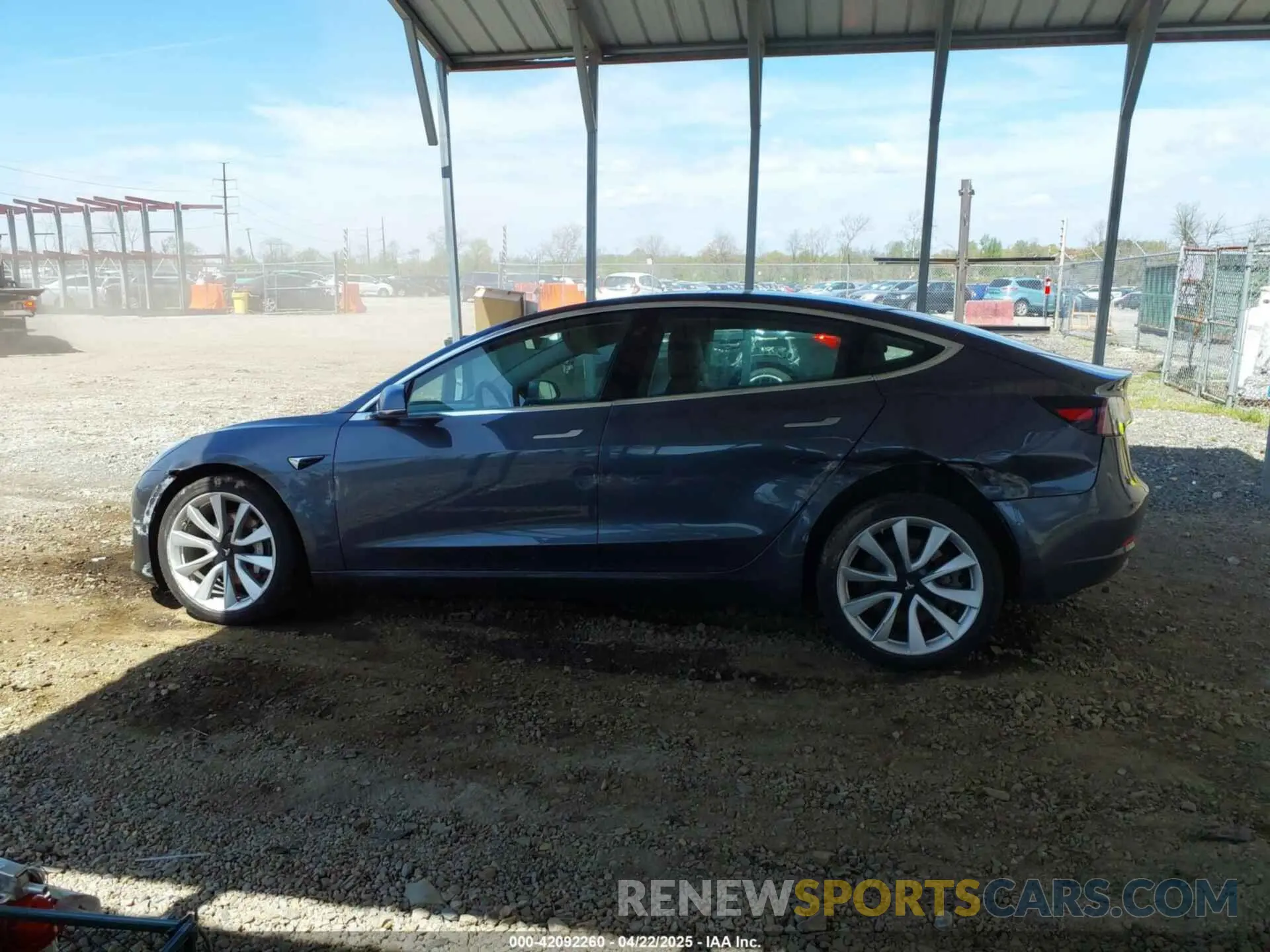 14 fotografías del automóvil dañado 5YJ3E1EA3KF412603 TESLA MODEL 3 2019