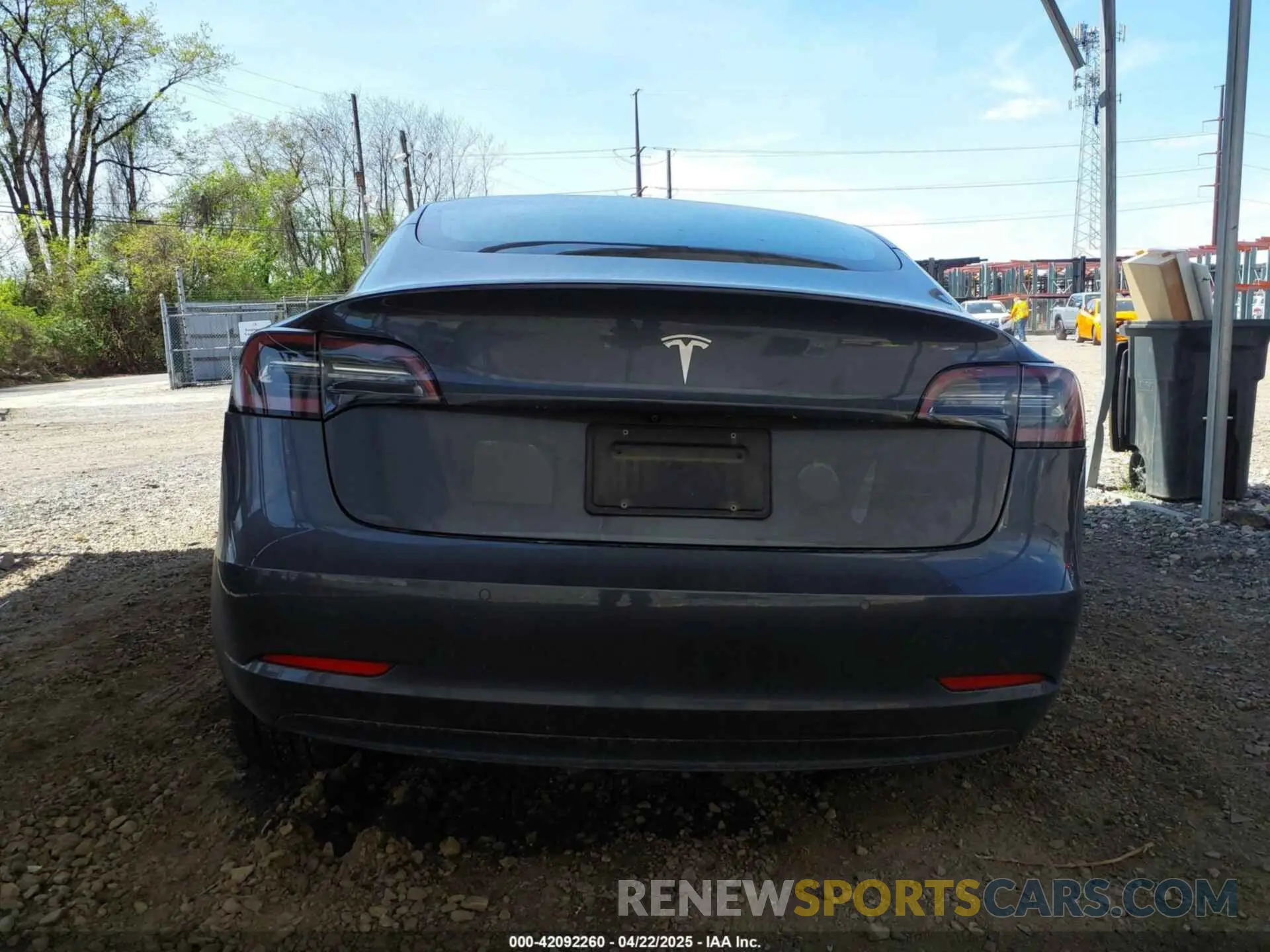16 fotografías del automóvil dañado 5YJ3E1EA3KF412603 TESLA MODEL 3 2019