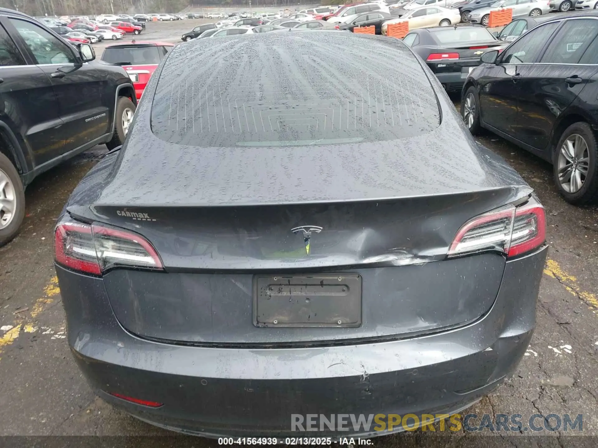 16 fotografías del automóvil dañado 5YJ3E1EA3KF426971 TESLA MODEL 3 2019