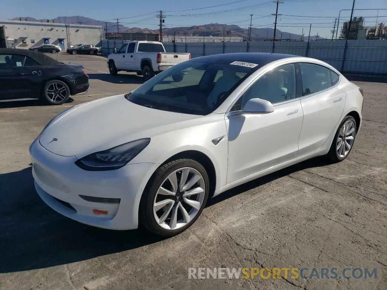 1 fotografías del automóvil dañado 5YJ3E1EA3KF448002 TESLA MODEL 3 2019