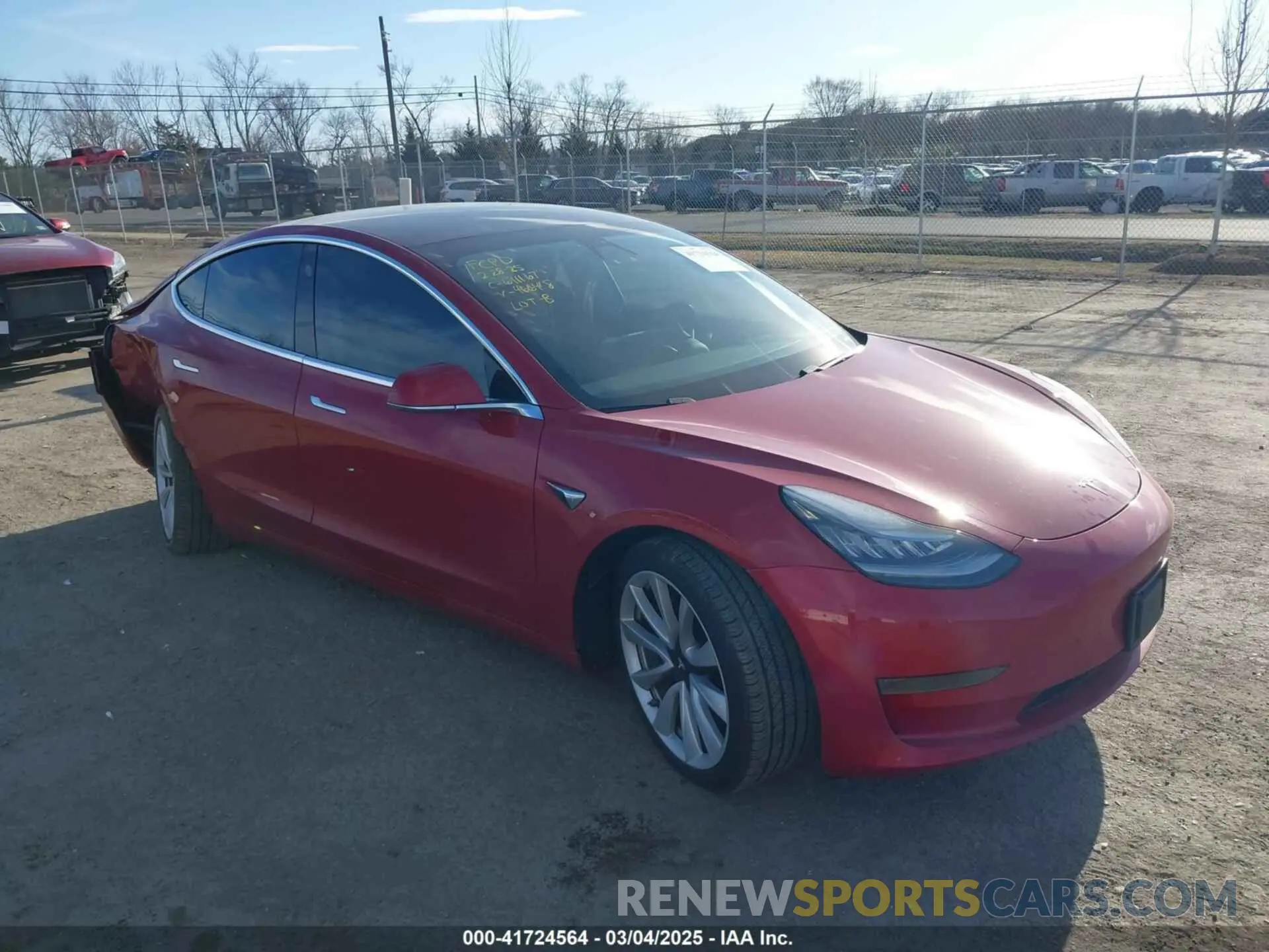 1 fotografías del automóvil dañado 5YJ3E1EA3KF466418 TESLA MODEL 3 2019
