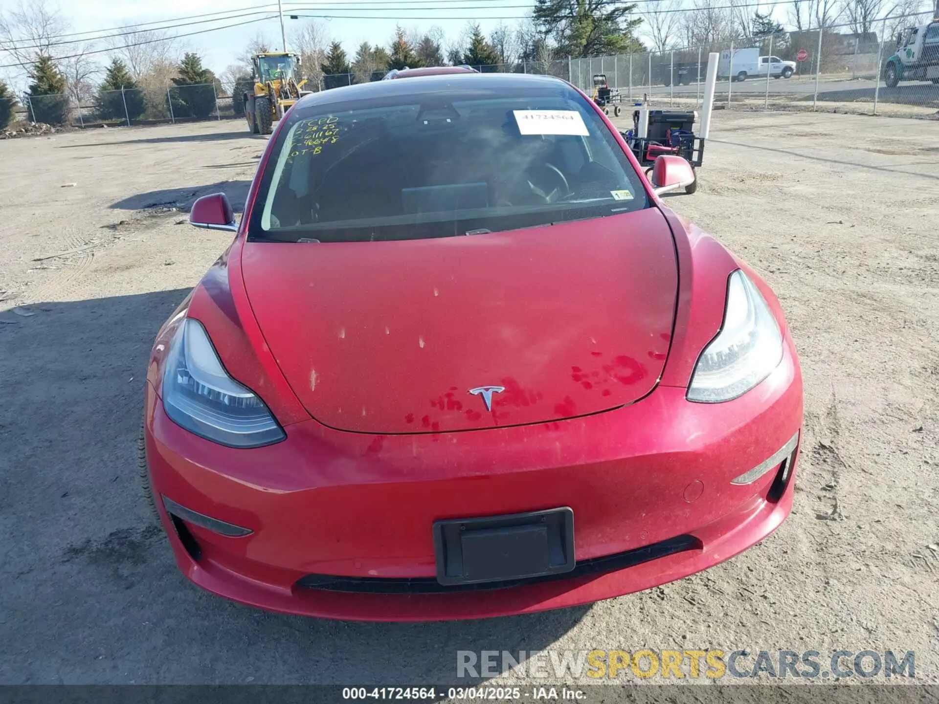 12 fotografías del automóvil dañado 5YJ3E1EA3KF466418 TESLA MODEL 3 2019
