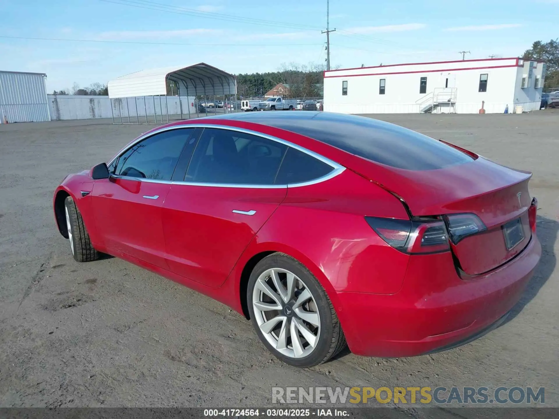 3 fotografías del automóvil dañado 5YJ3E1EA3KF466418 TESLA MODEL 3 2019