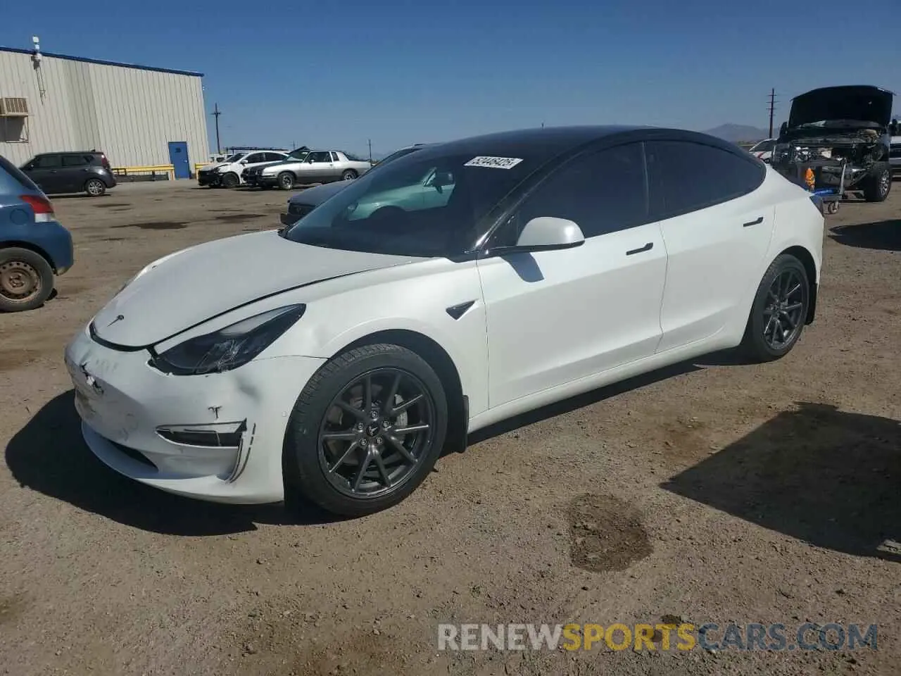 1 fotografías del automóvil dañado 5YJ3E1EA3KF484269 TESLA MODEL 3 2019