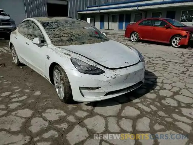 10 fotografías del automóvil dañado 5YJ3E1EA3KF509087 TESLA MODEL 3 2019