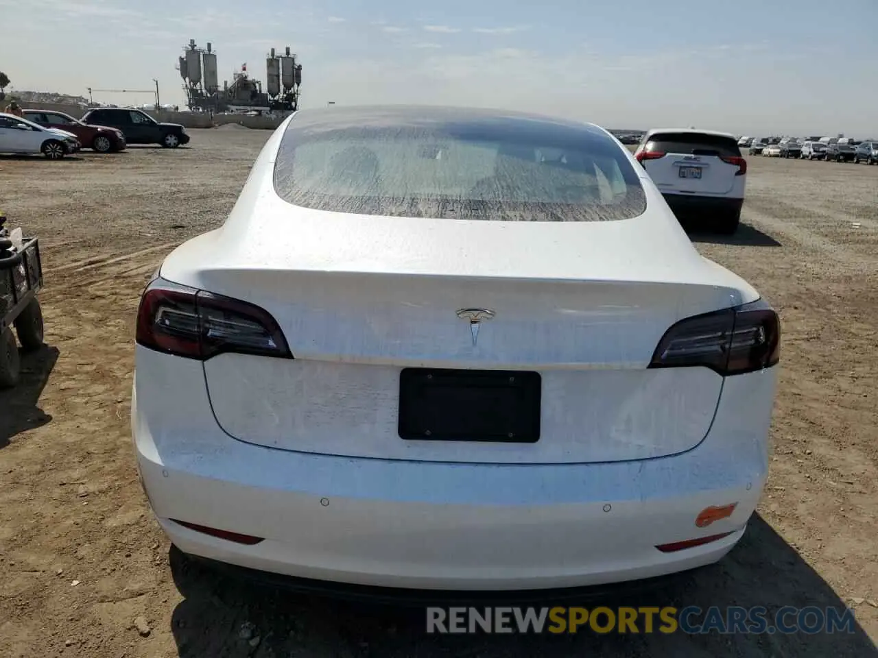 6 fotografías del automóvil dañado 5YJ3E1EA3KF509980 TESLA MODEL 3 2019