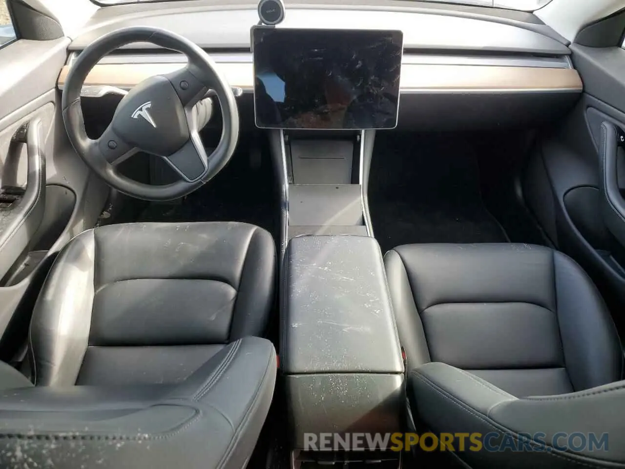 8 fotografías del automóvil dañado 5YJ3E1EA4KF208392 TESLA MODEL 3 2019
