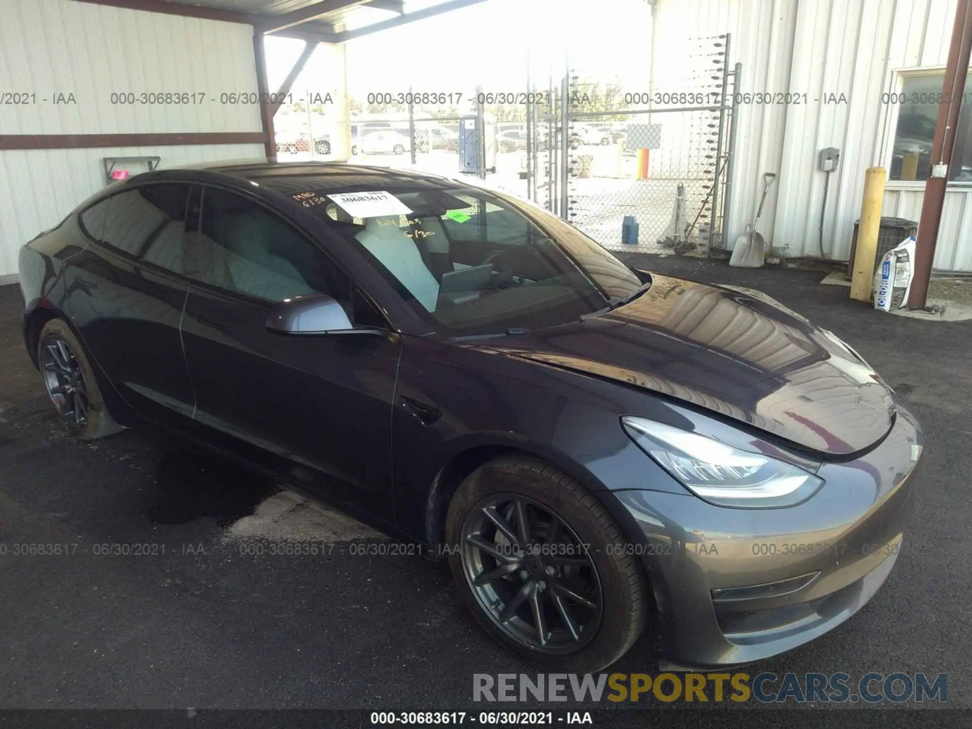 1 fotografías del automóvil dañado 5YJ3E1EA4KF301865 TESLA MODEL 3 2019