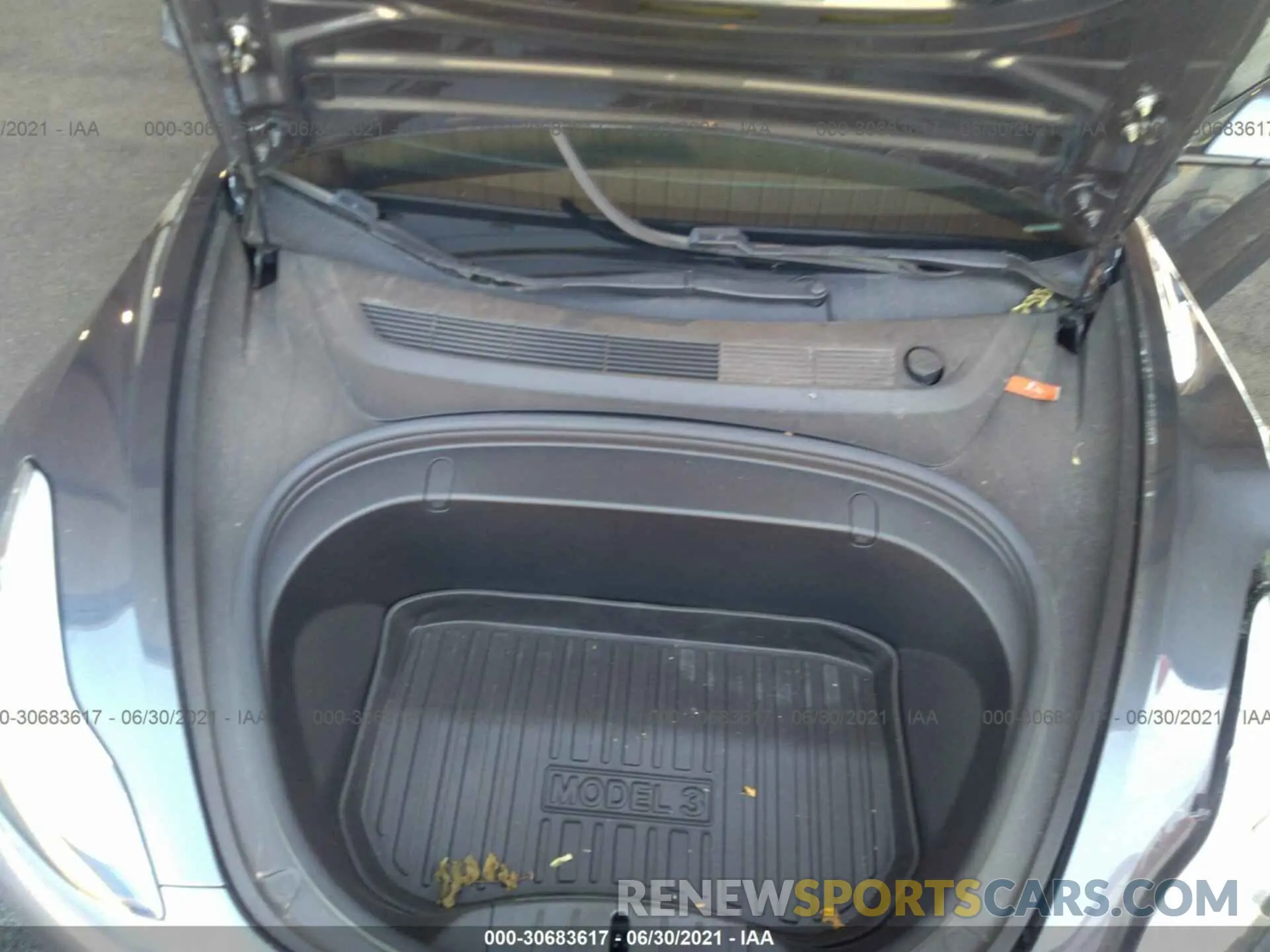 10 fotografías del automóvil dañado 5YJ3E1EA4KF301865 TESLA MODEL 3 2019
