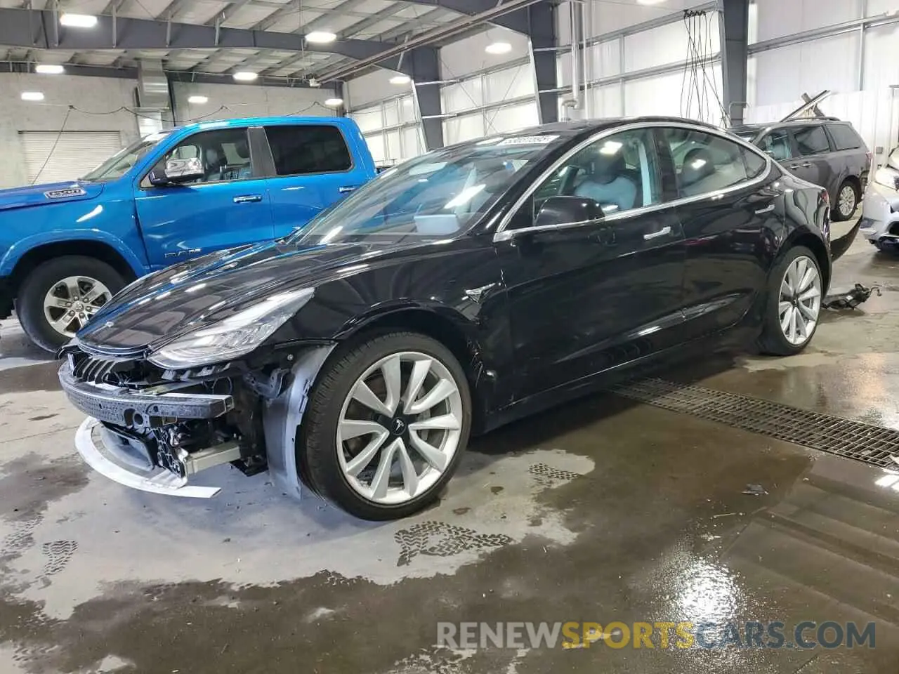 1 fotografías del automóvil dañado 5YJ3E1EA4KF310792 TESLA MODEL 3 2019