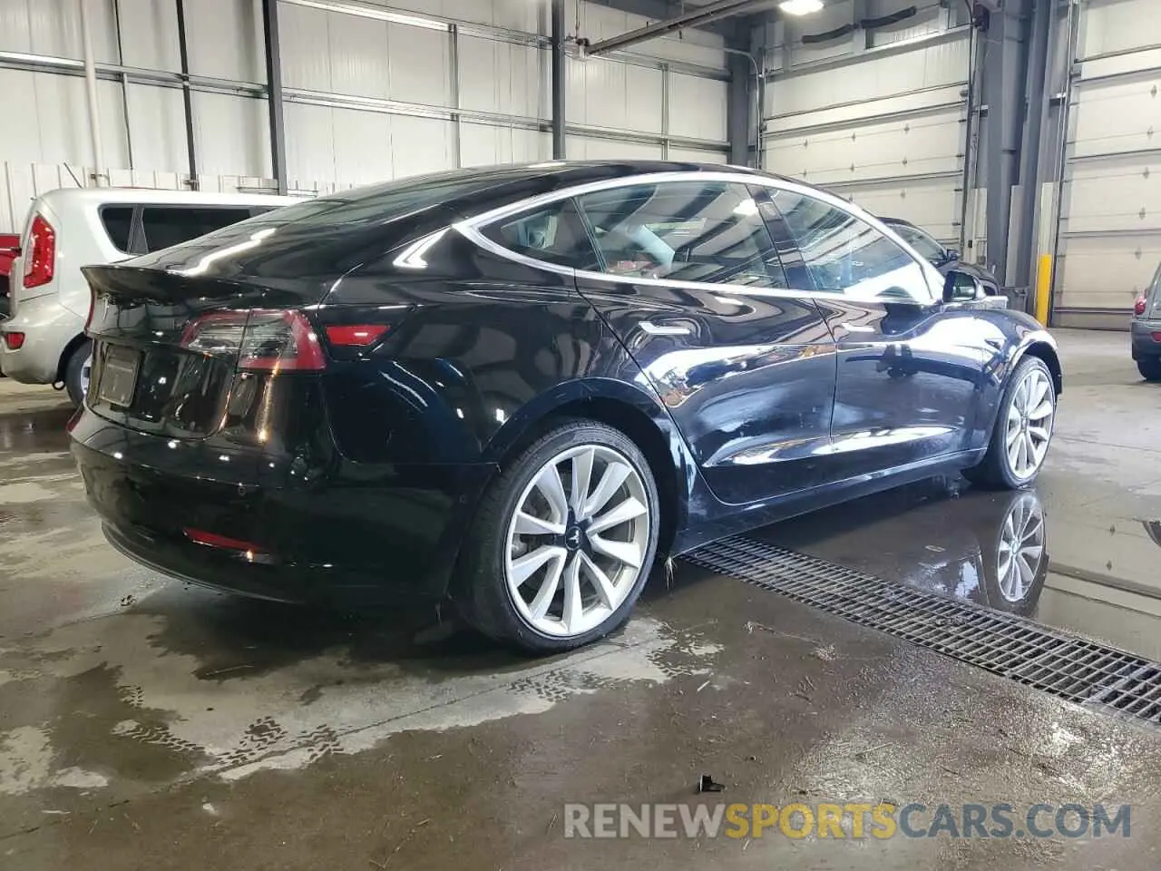 3 fotografías del automóvil dañado 5YJ3E1EA4KF310792 TESLA MODEL 3 2019
