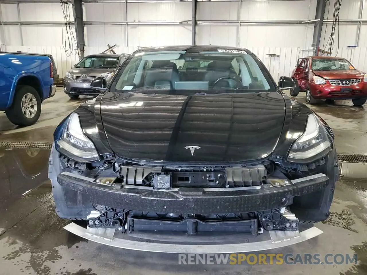 5 fotografías del automóvil dañado 5YJ3E1EA4KF310792 TESLA MODEL 3 2019