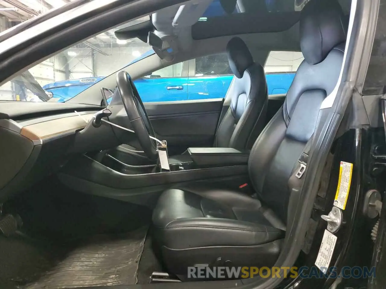 7 fotografías del automóvil dañado 5YJ3E1EA4KF310792 TESLA MODEL 3 2019