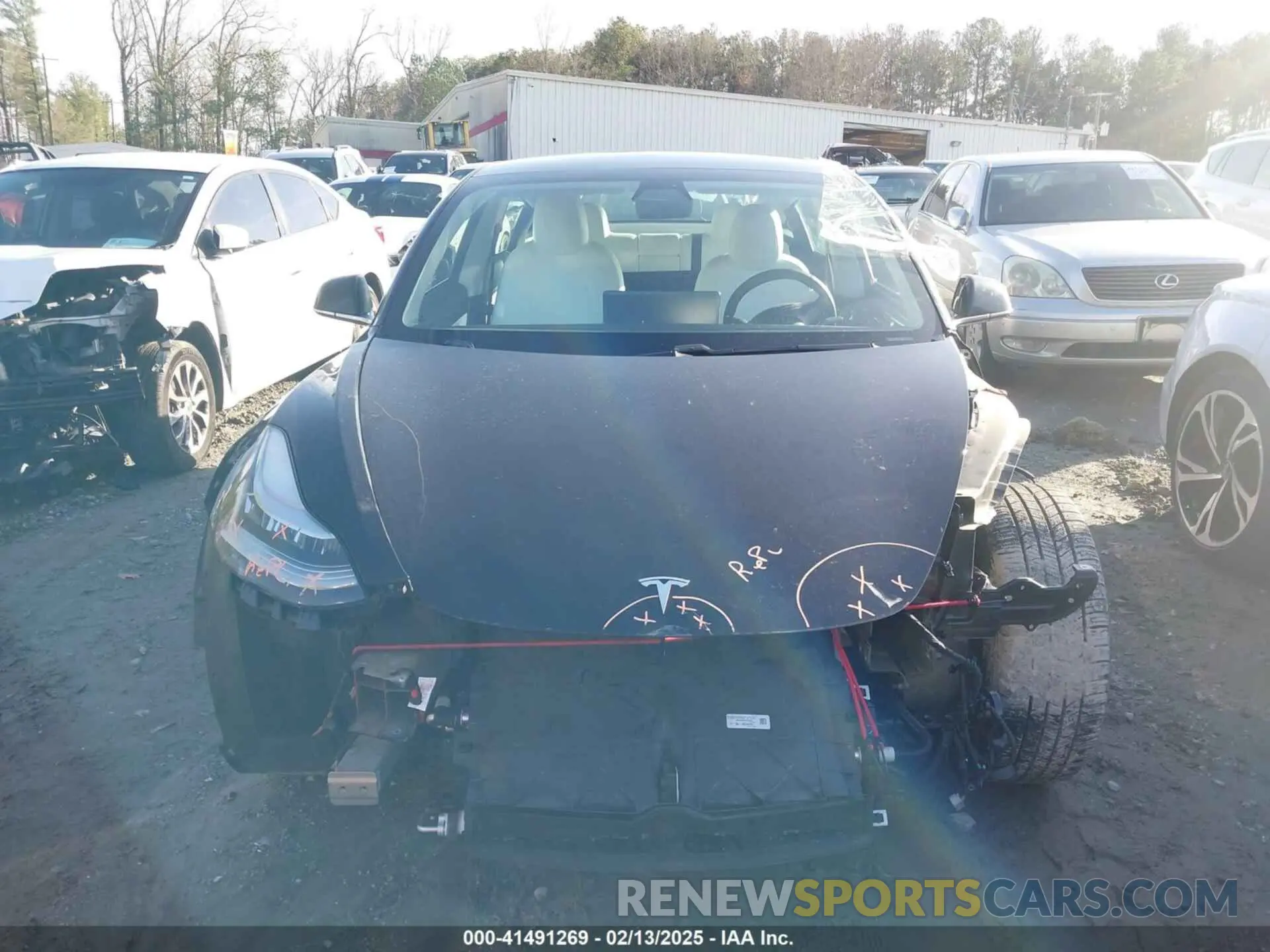 11 fotografías del automóvil dañado 5YJ3E1EA4KF317872 TESLA MODEL 3 2019