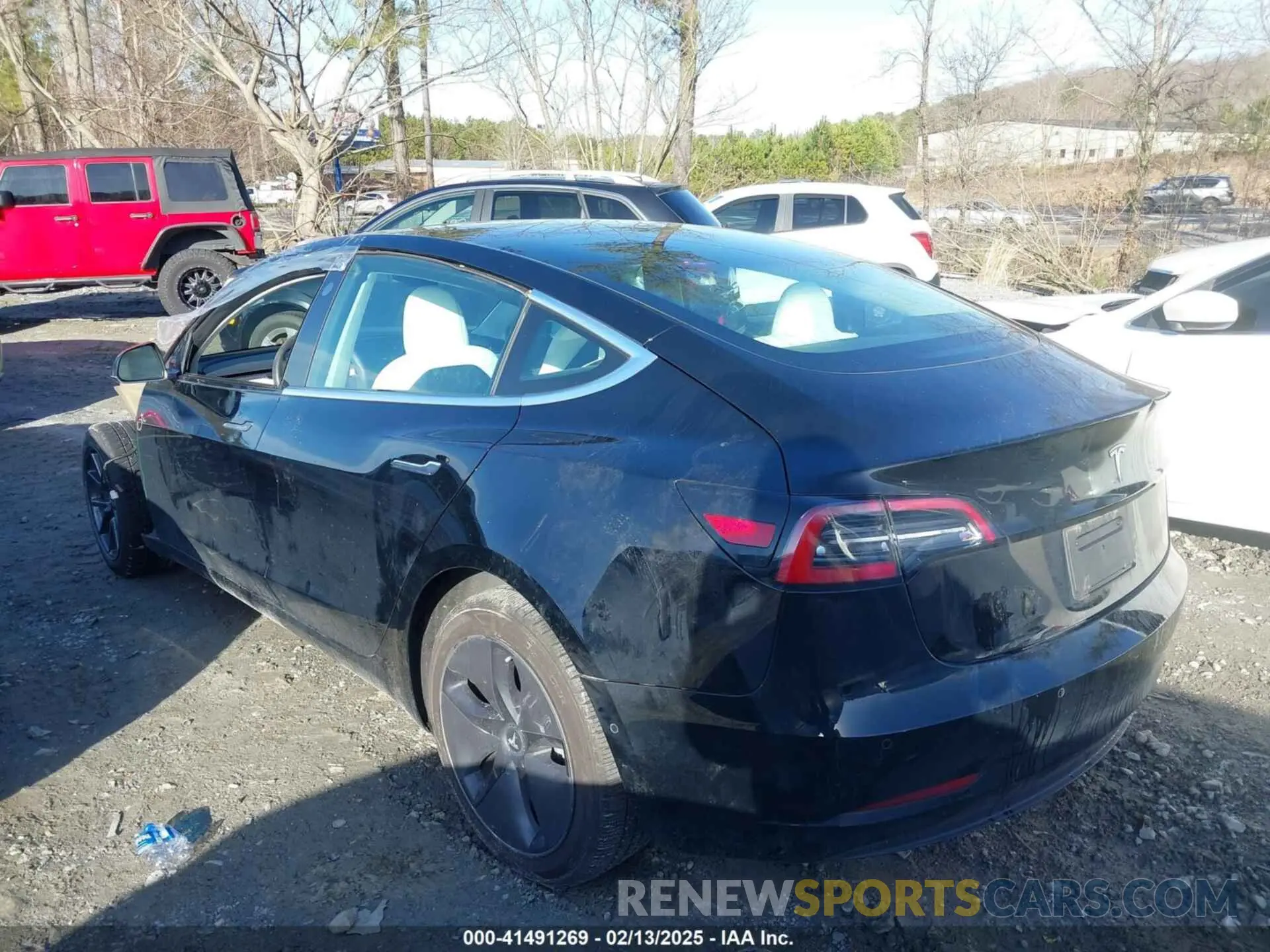 13 fotografías del automóvil dañado 5YJ3E1EA4KF317872 TESLA MODEL 3 2019