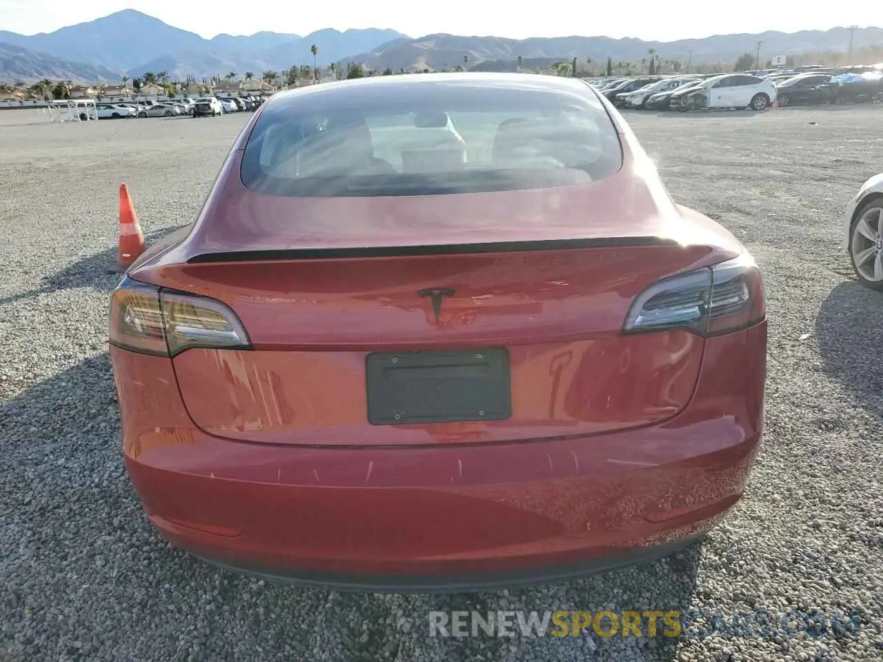 6 fotografías del automóvil dañado 5YJ3E1EA4KF396489 TESLA MODEL 3 2019