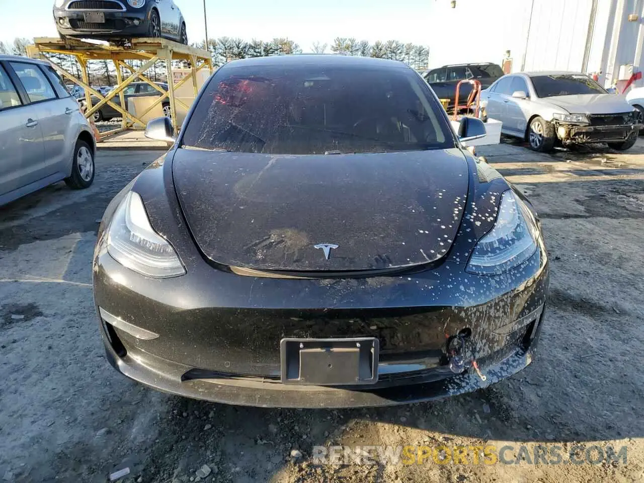 5 fotografías del automóvil dañado 5YJ3E1EA4KF399862 TESLA MODEL 3 2019
