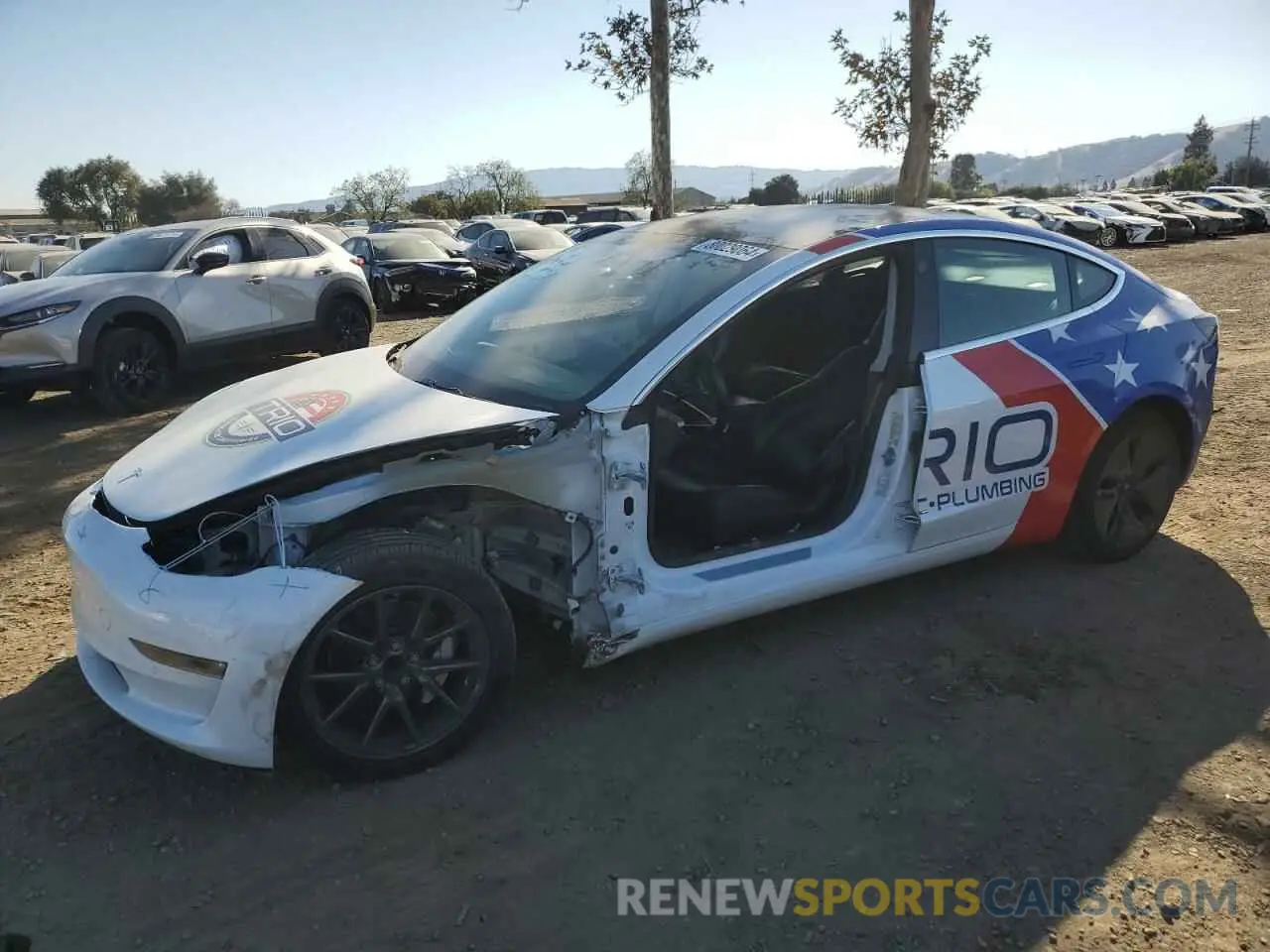 1 fotografías del automóvil dañado 5YJ3E1EA4KF401500 TESLA MODEL 3 2019