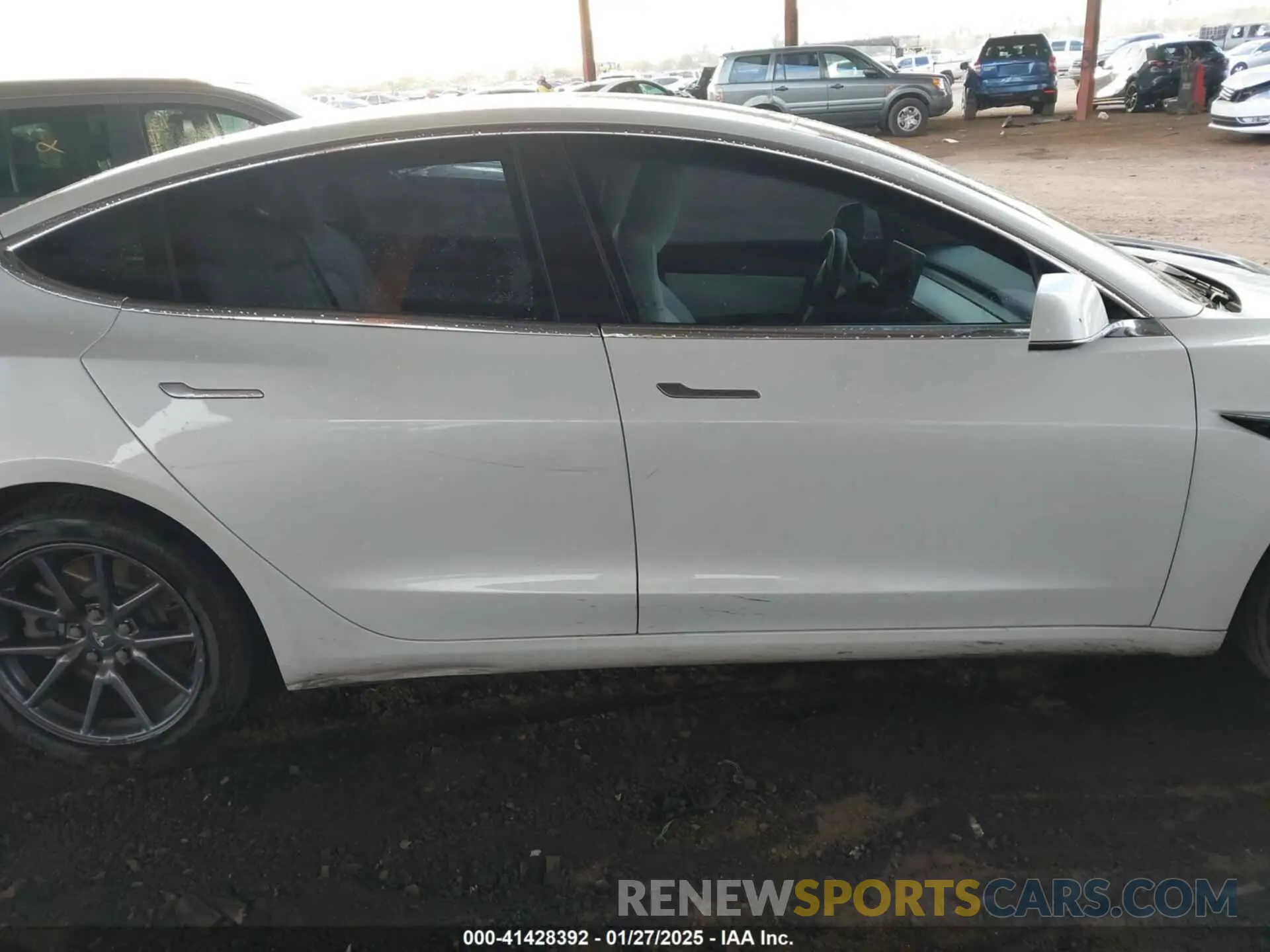 12 fotografías del automóvil dañado 5YJ3E1EA4KF402940 TESLA MODEL 3 2019