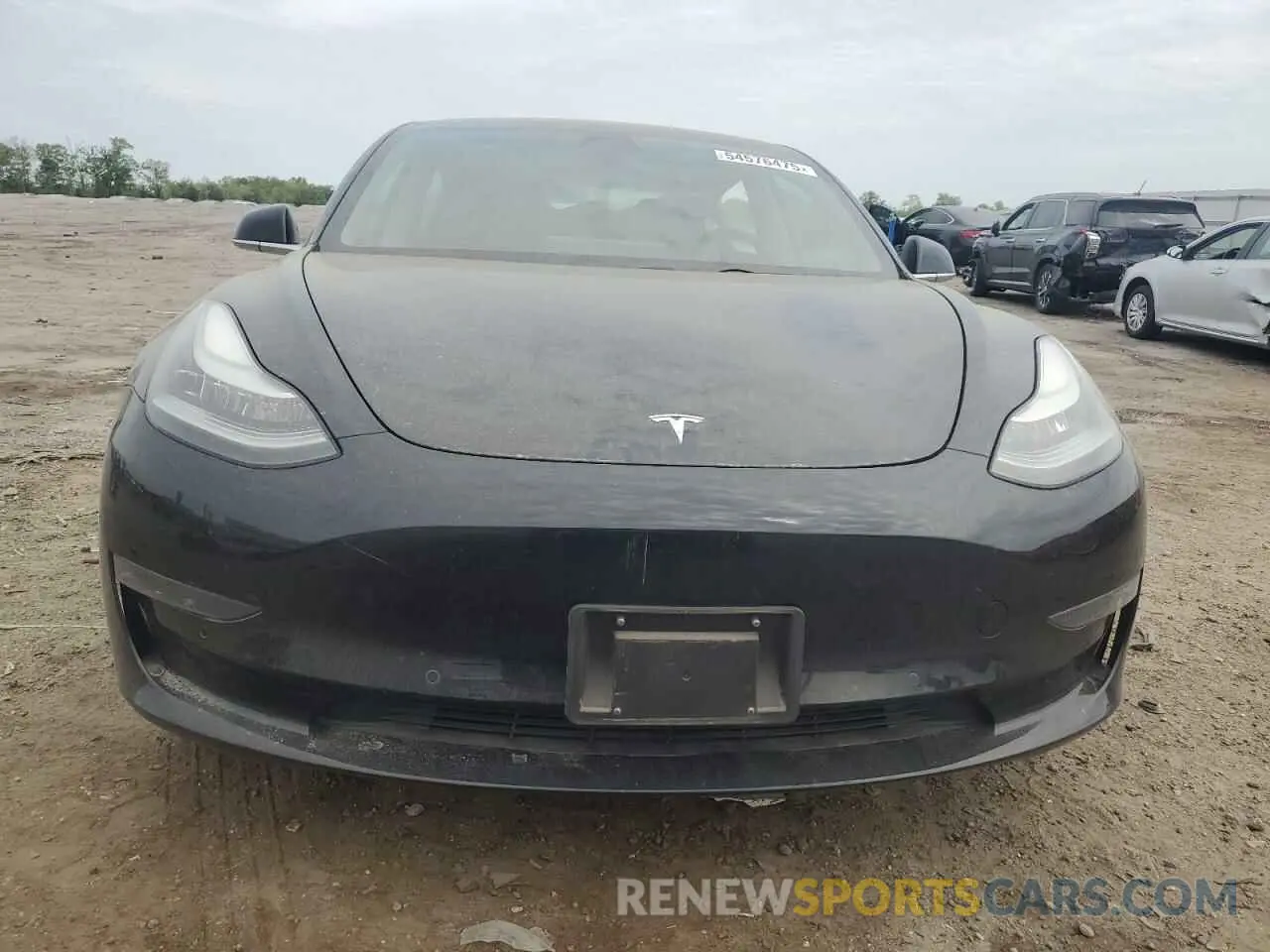 5 fotografías del automóvil dañado 5YJ3E1EA4KF415767 TESLA MODEL 3 2019