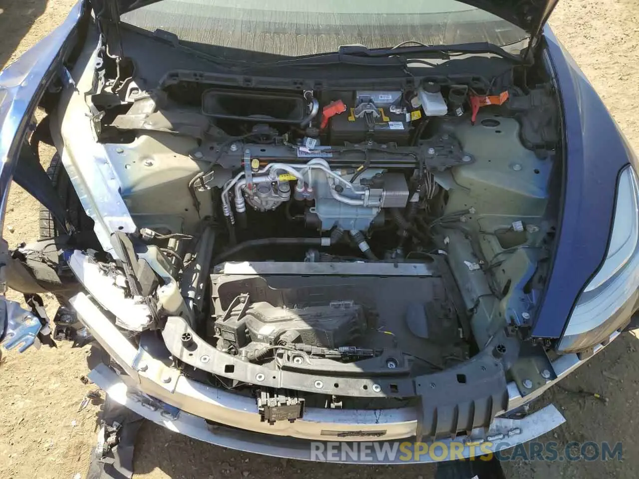 11 fotografías del automóvil dañado 5YJ3E1EA4KF424968 TESLA MODEL 3 2019
