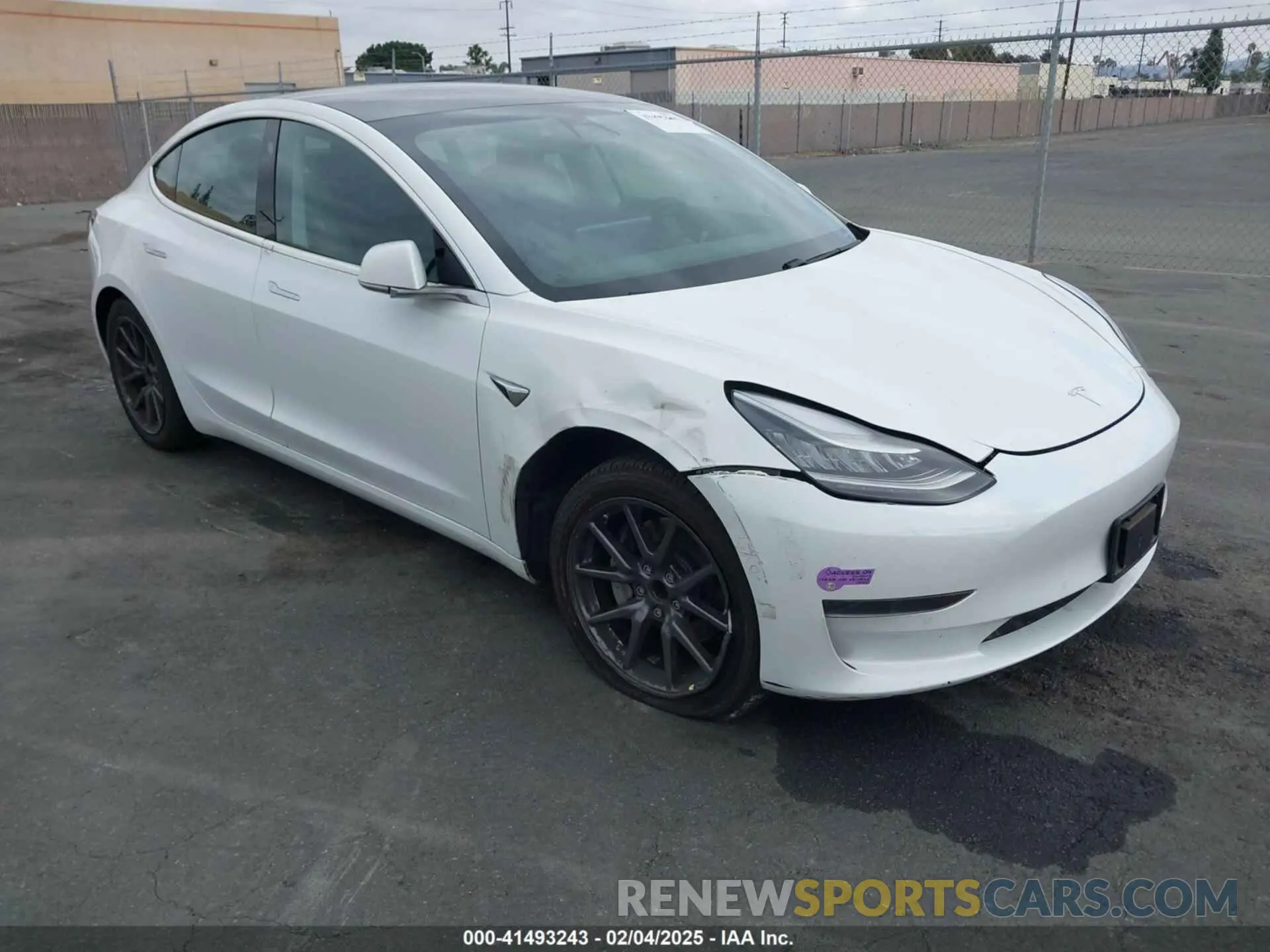 1 fotografías del automóvil dañado 5YJ3E1EA4KF426638 TESLA MODEL 3 2019