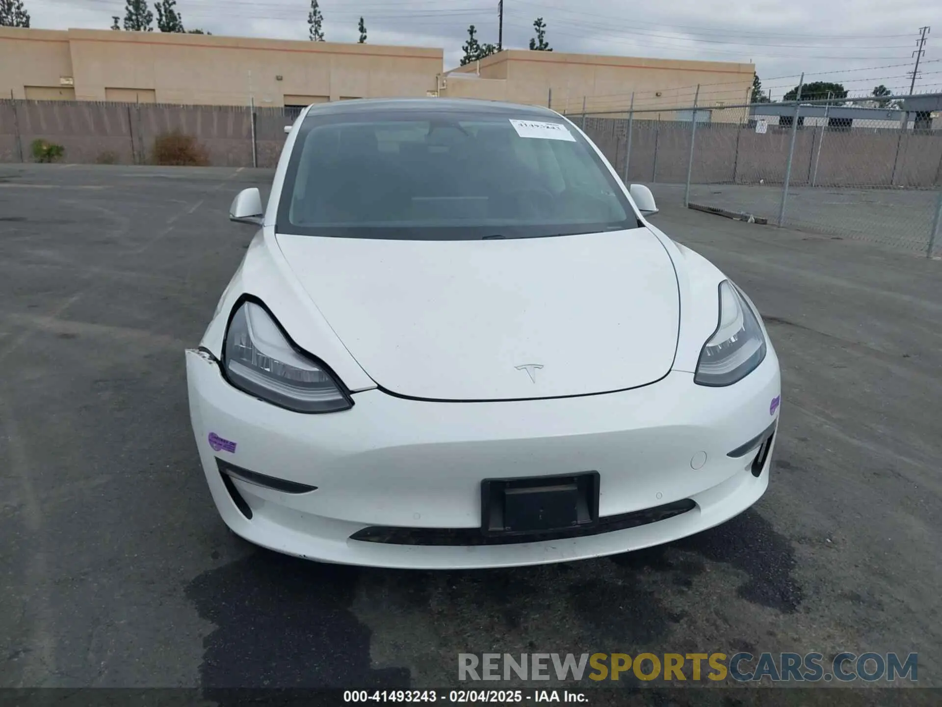 12 fotografías del automóvil dañado 5YJ3E1EA4KF426638 TESLA MODEL 3 2019