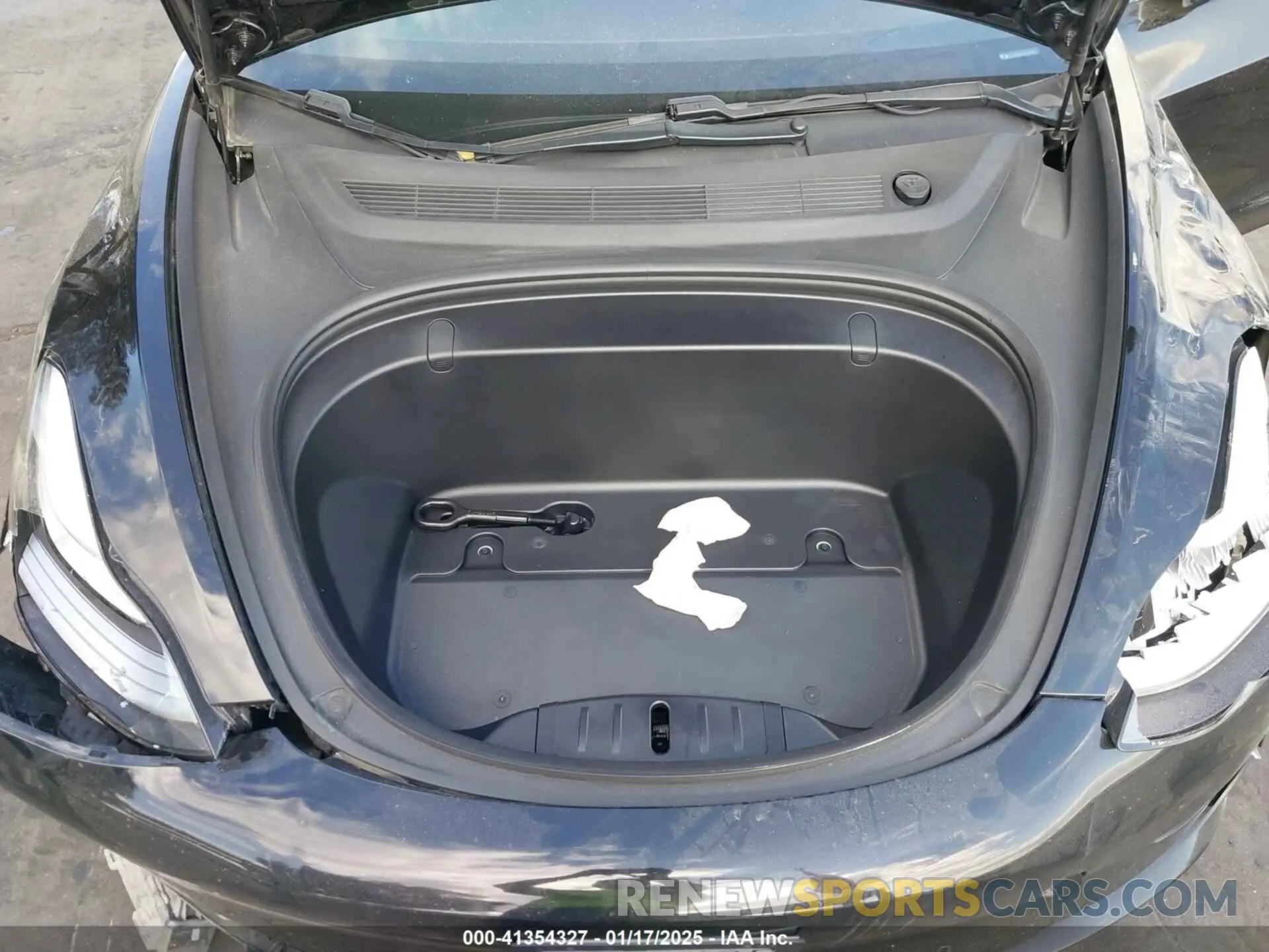 10 fotografías del automóvil dañado 5YJ3E1EA4KF426705 TESLA MODEL 3 2019