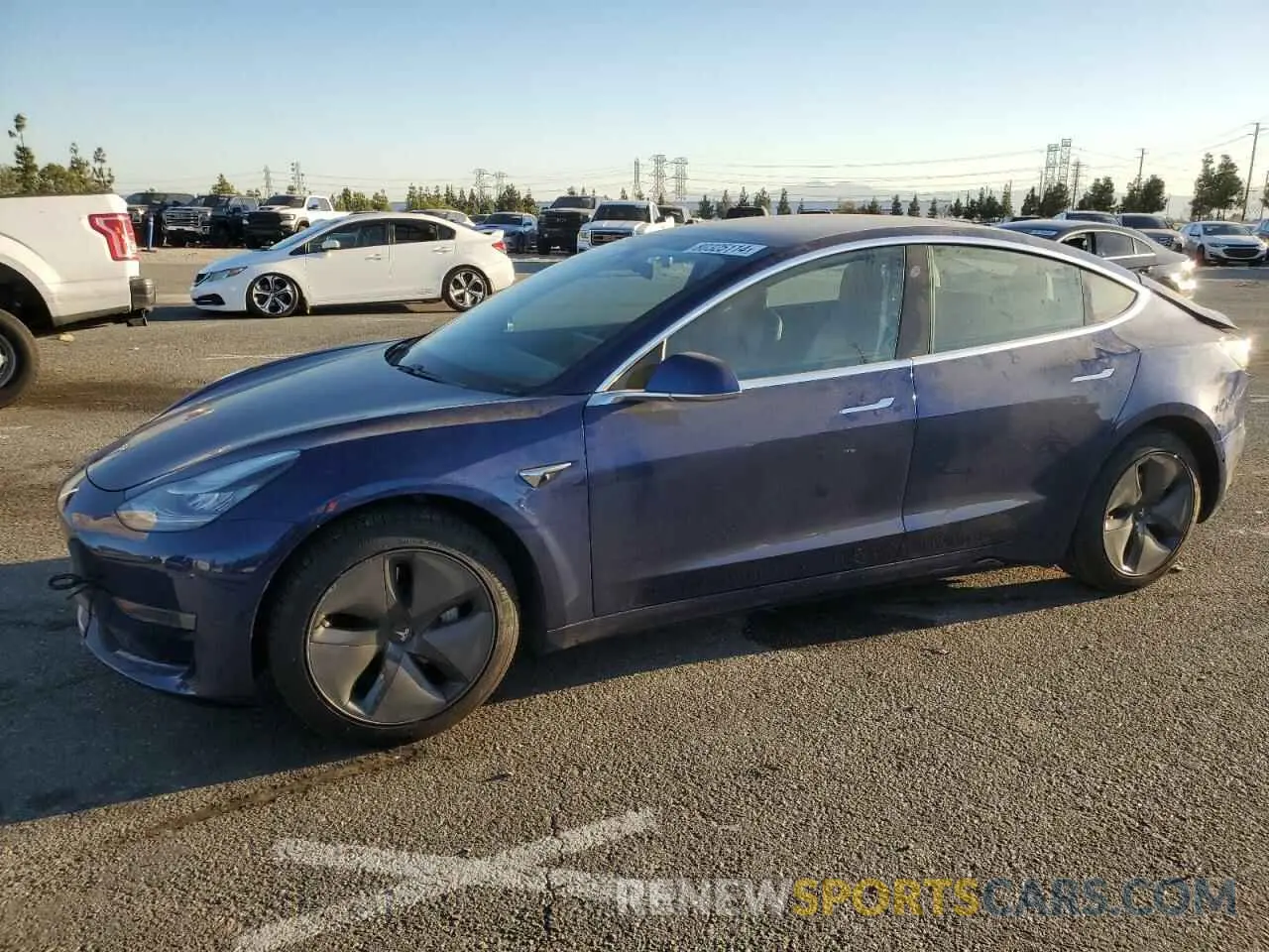 1 fotografías del automóvil dañado 5YJ3E1EA4KF436067 TESLA MODEL 3 2019