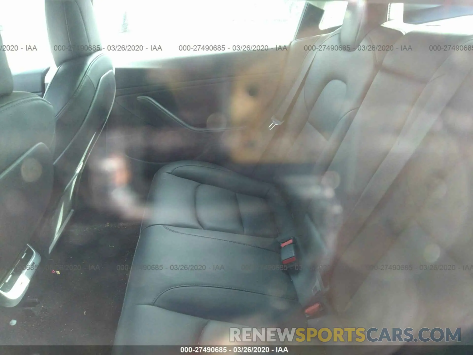 8 fotografías del automóvil dañado 5YJ3E1EA4KF485155 TESLA MODEL 3 2019