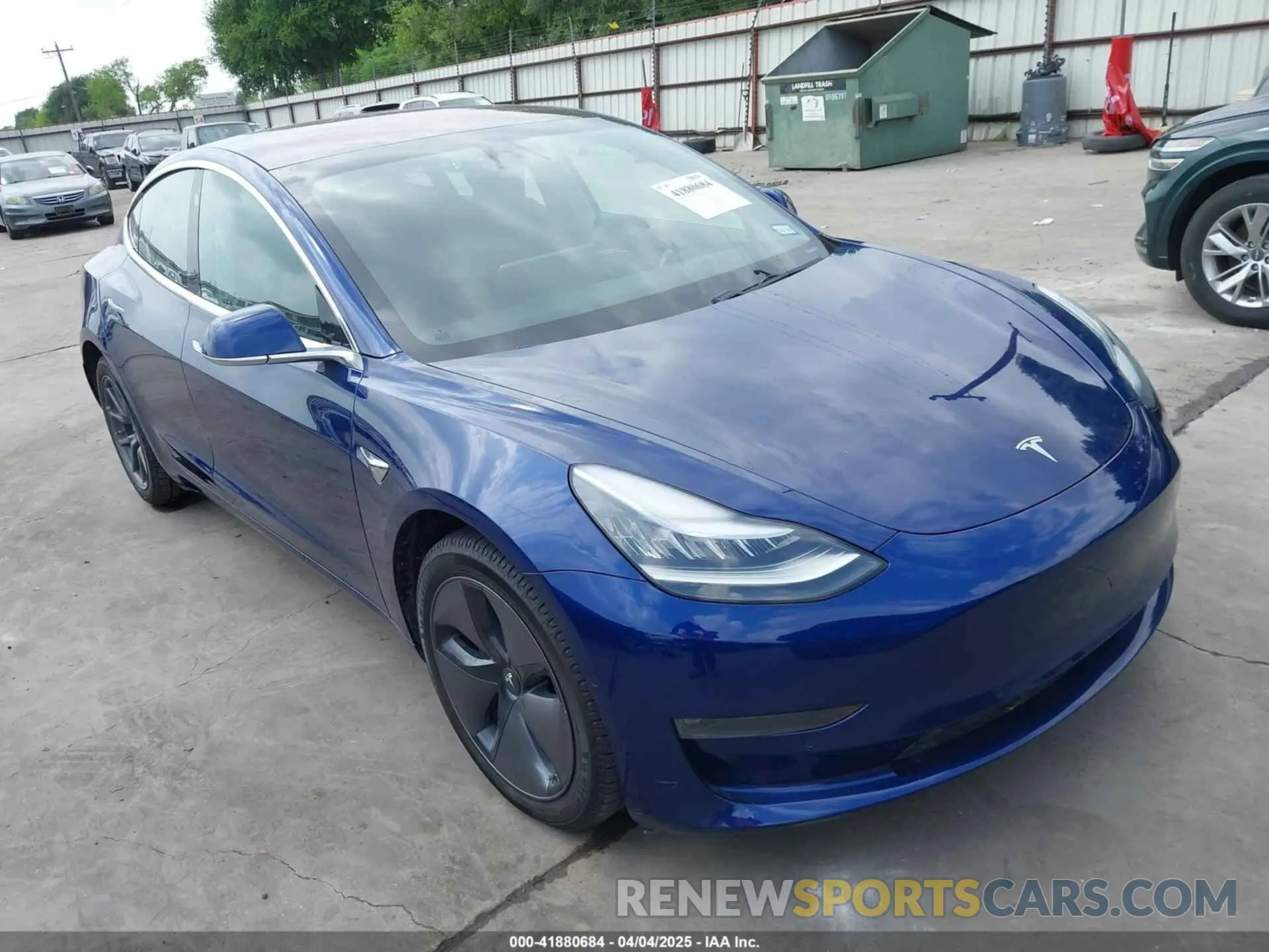 1 fotografías del automóvil dañado 5YJ3E1EA5KF190453 TESLA MODEL 3 2019