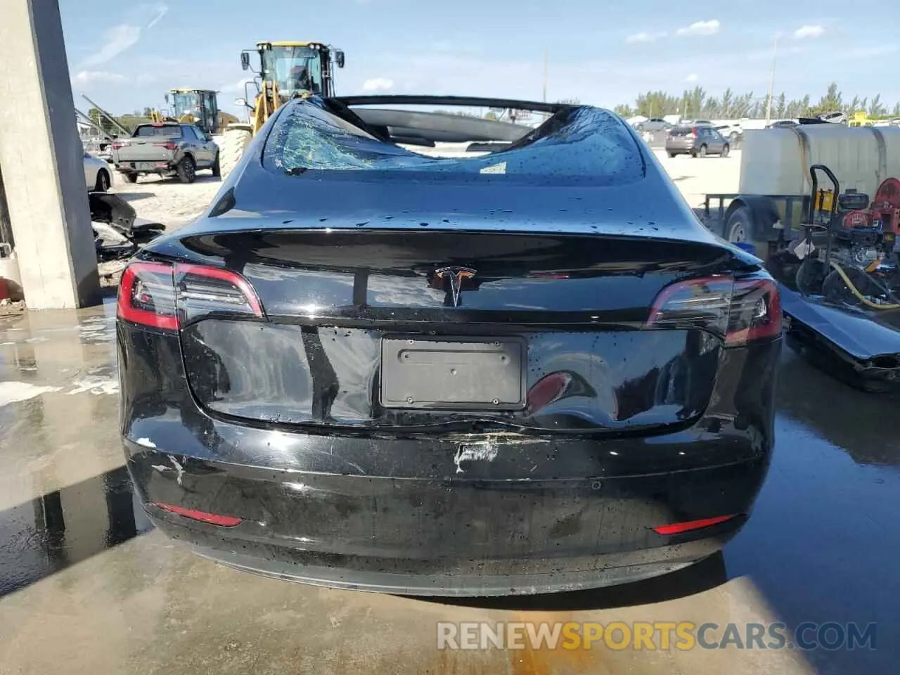 6 fotografías del automóvil dañado 5YJ3E1EA5KF298099 TESLA MODEL 3 2019