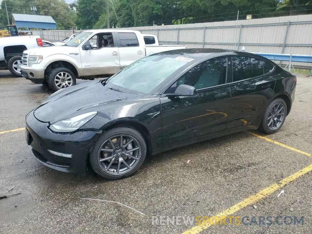 1 fotografías del automóvil dañado 5YJ3E1EA5KF301714 TESLA MODEL 3 2019