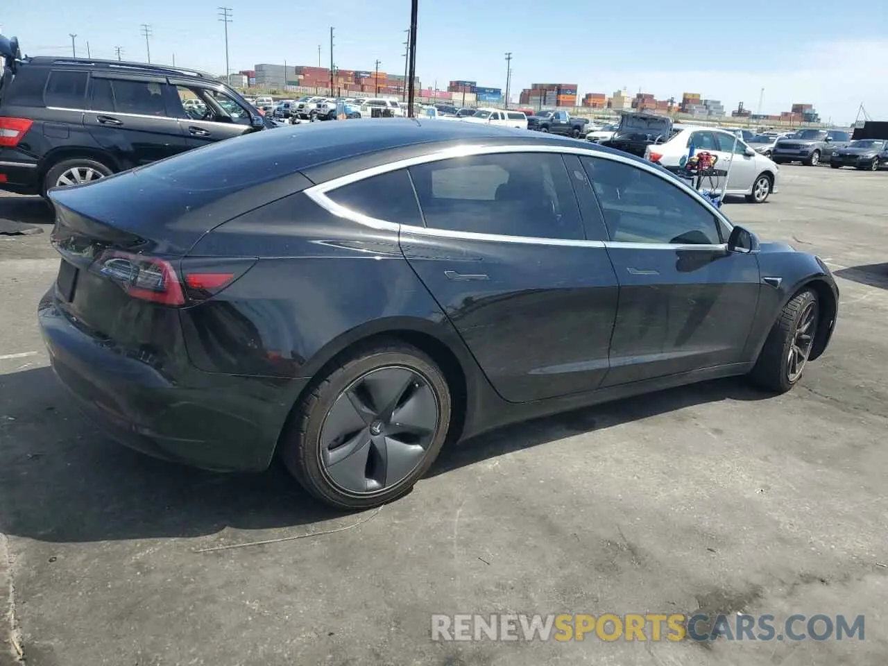 3 fotografías del automóvil dañado 5YJ3E1EA5KF304922 TESLA MODEL 3 2019
