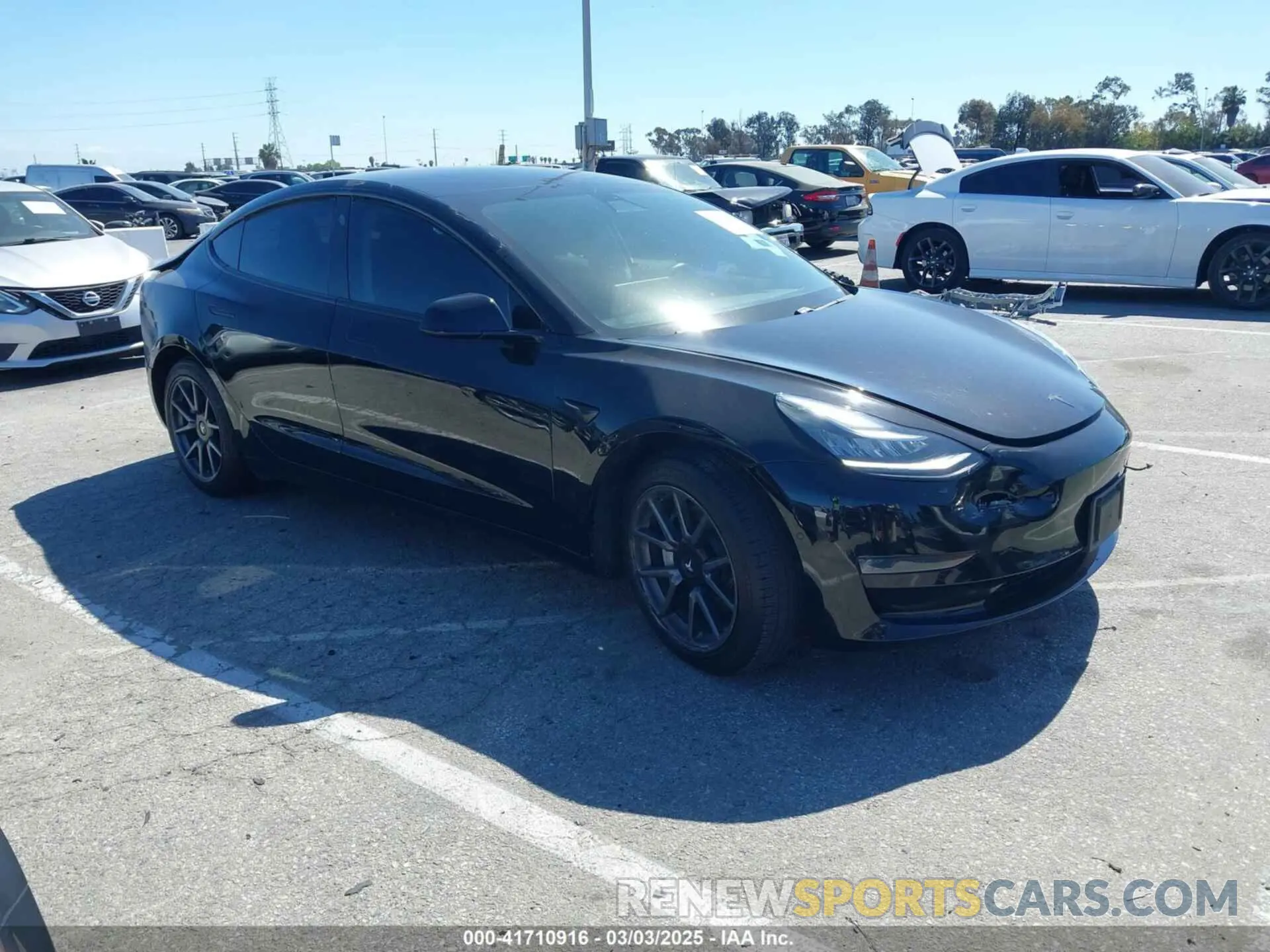 1 fotografías del automóvil dañado 5YJ3E1EA5KF306816 TESLA MODEL 3 2019