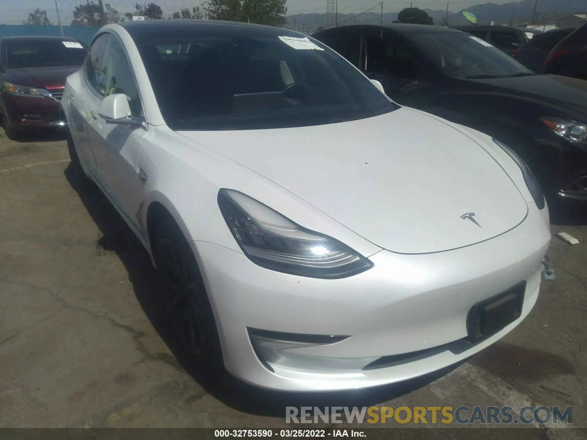 1 fotografías del automóvil dañado 5YJ3E1EA5KF309845 TESLA MODEL 3 2019