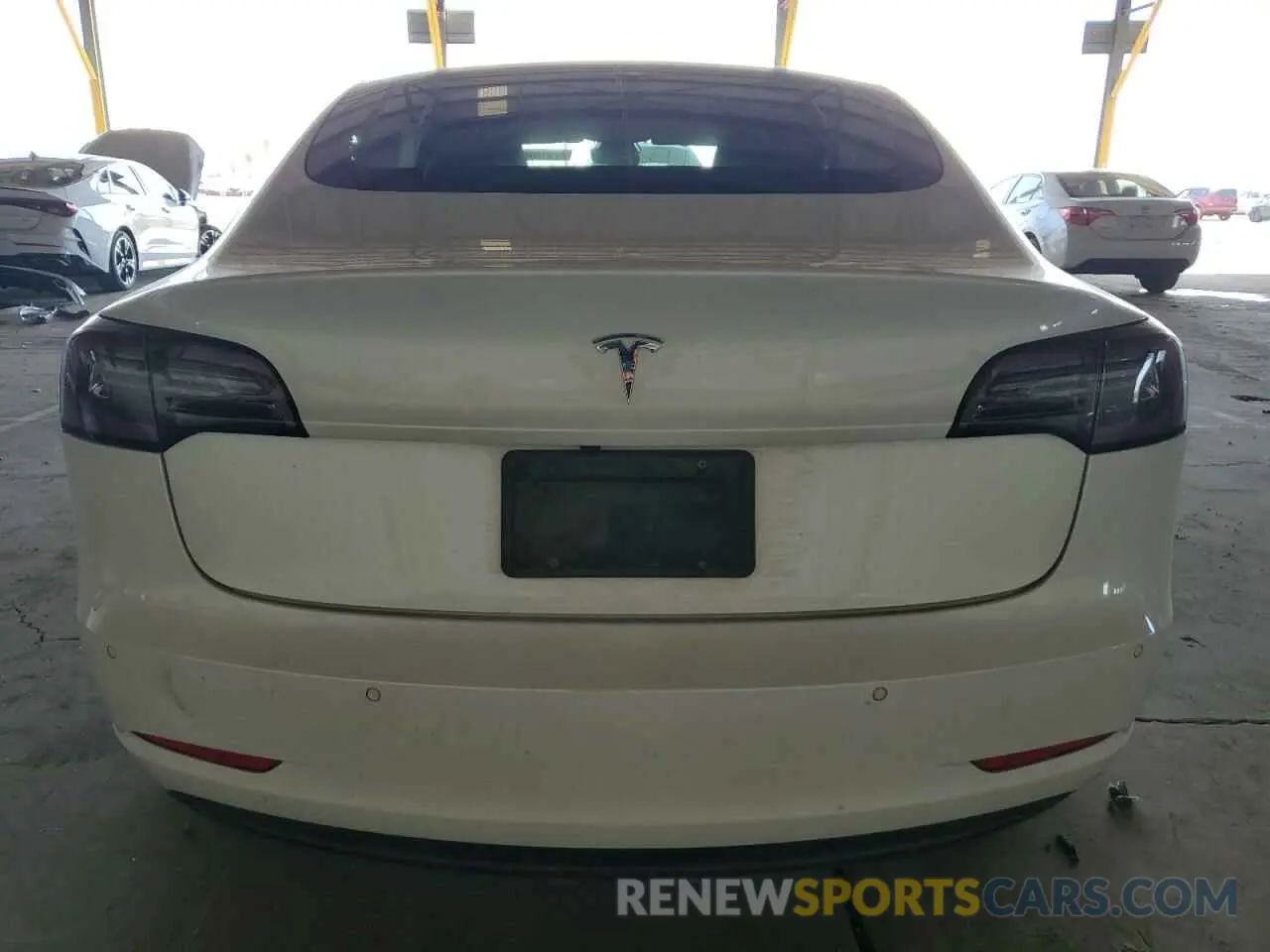 6 fotografías del automóvil dañado 5YJ3E1EA5KF310252 TESLA MODEL 3 2019