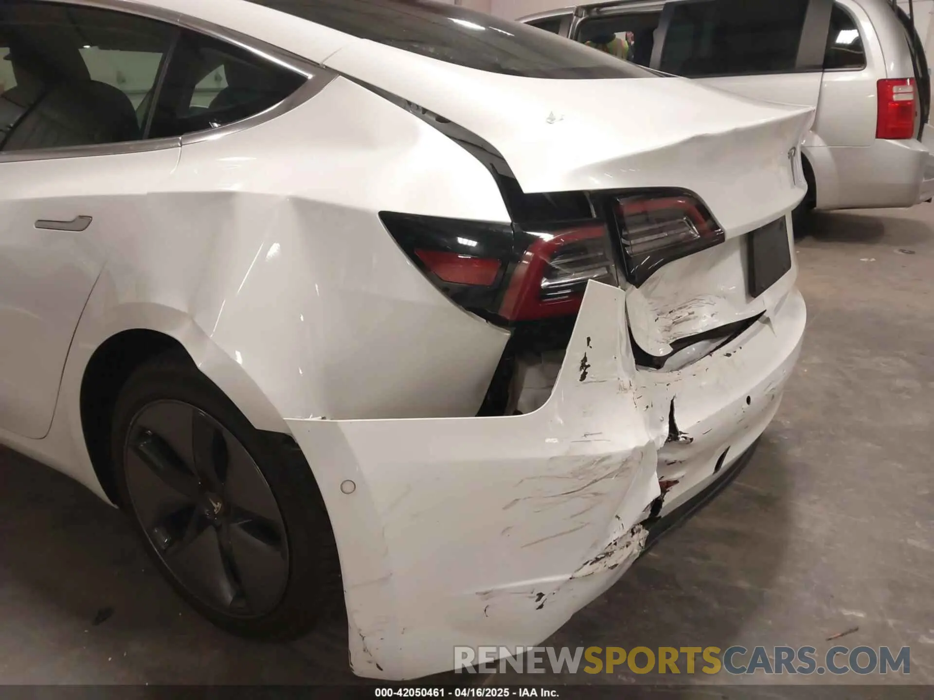 6 fotografías del automóvil dañado 5YJ3E1EA5KF317542 TESLA MODEL 3 2019