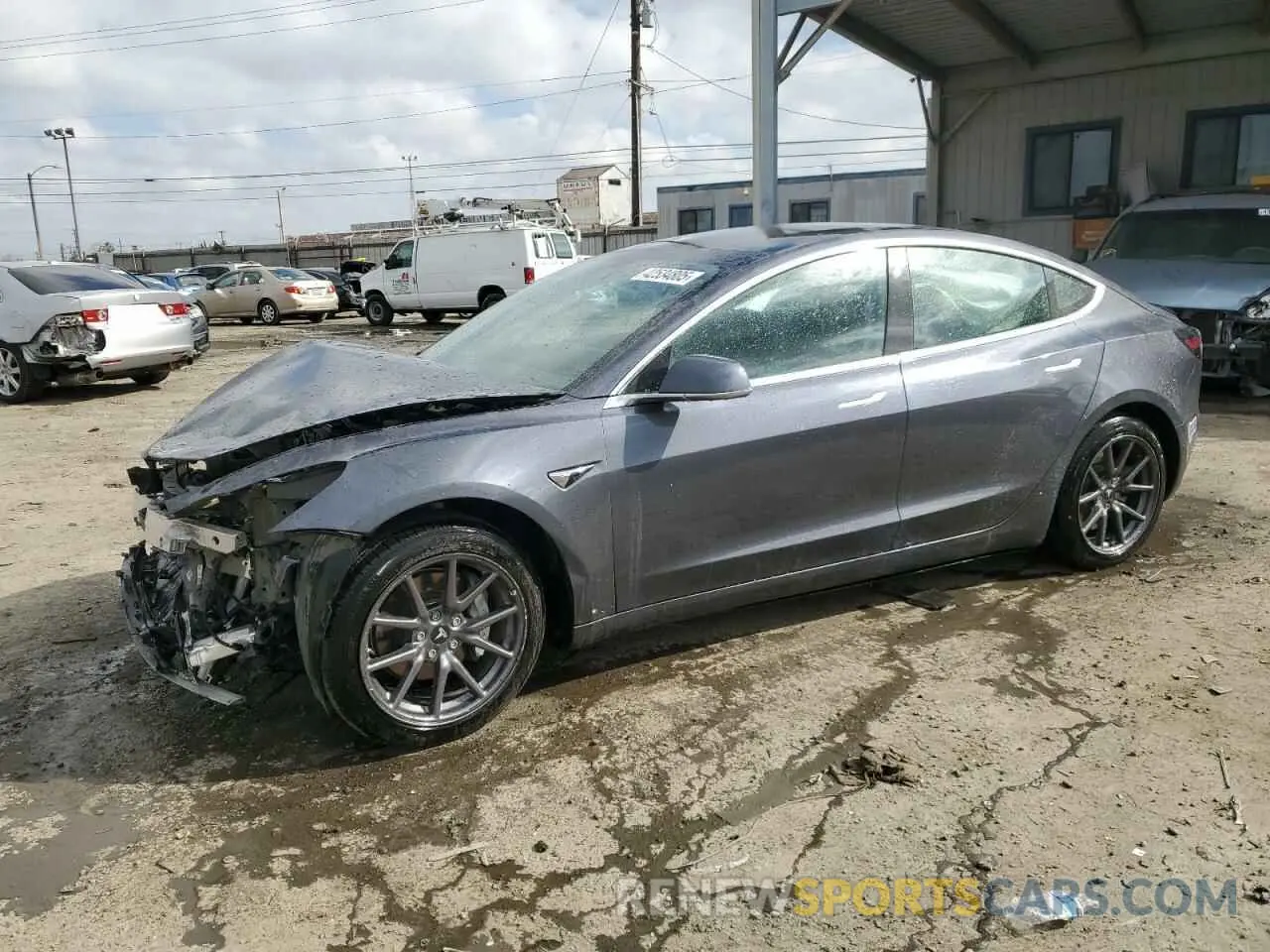 1 fotografías del automóvil dañado 5YJ3E1EA5KF331294 TESLA MODEL 3 2019
