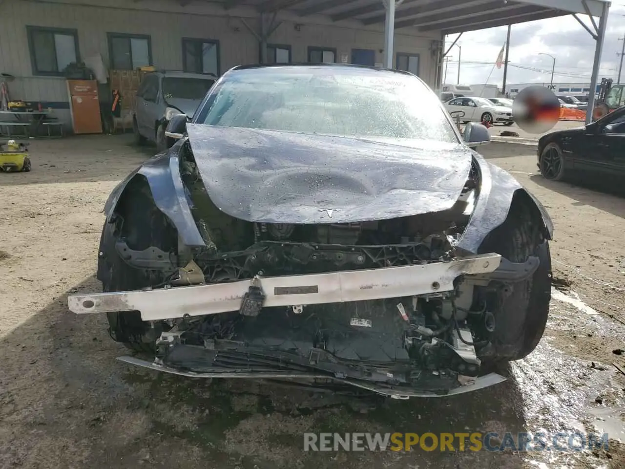 5 fotografías del automóvil dañado 5YJ3E1EA5KF331294 TESLA MODEL 3 2019