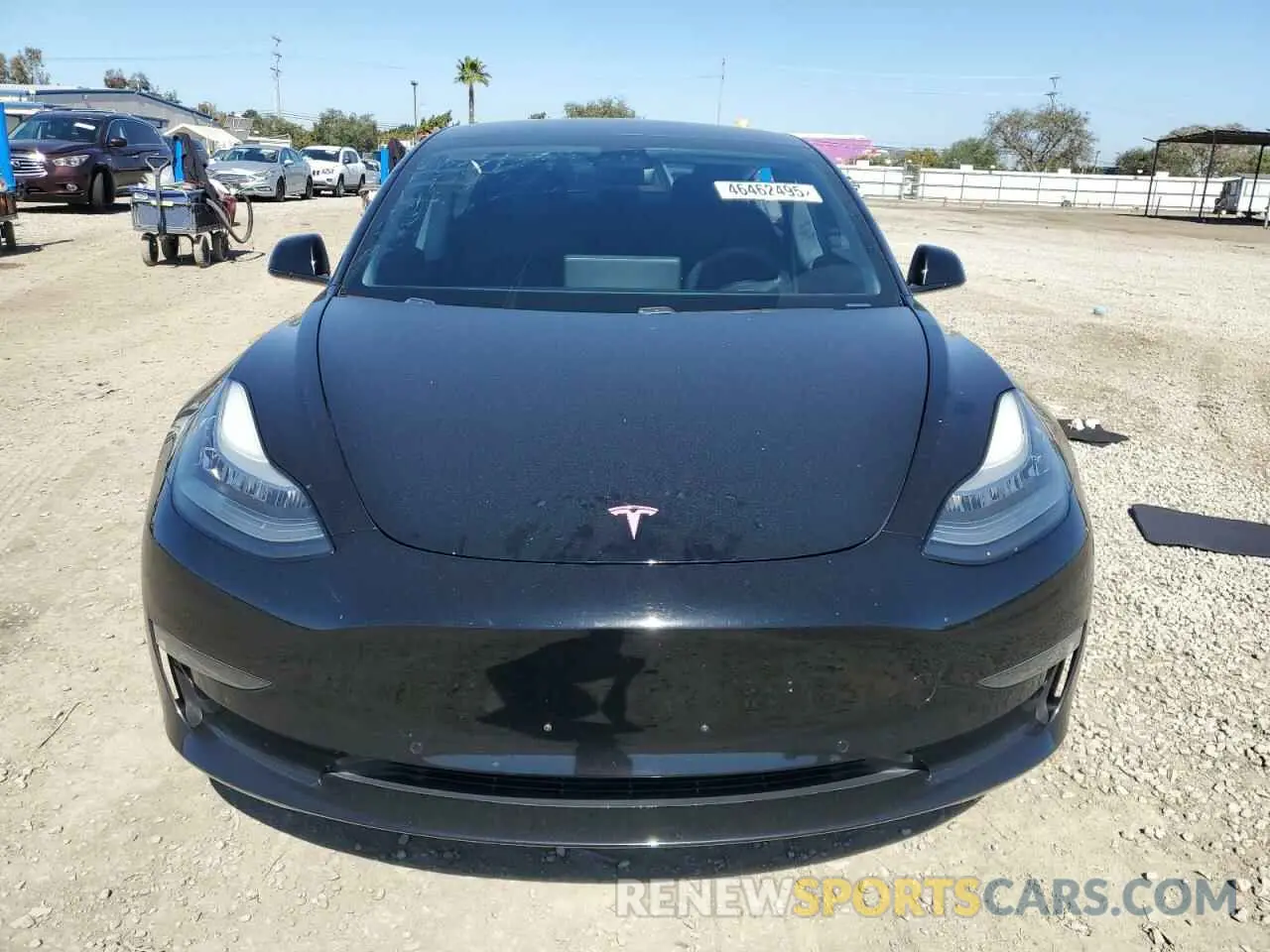5 fotografías del automóvil dañado 5YJ3E1EA5KF395660 TESLA MODEL 3 2019