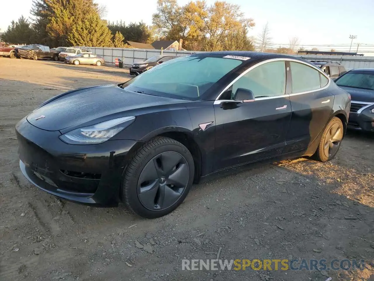 1 fotografías del automóvil dañado 5YJ3E1EA5KF396064 TESLA MODEL 3 2019