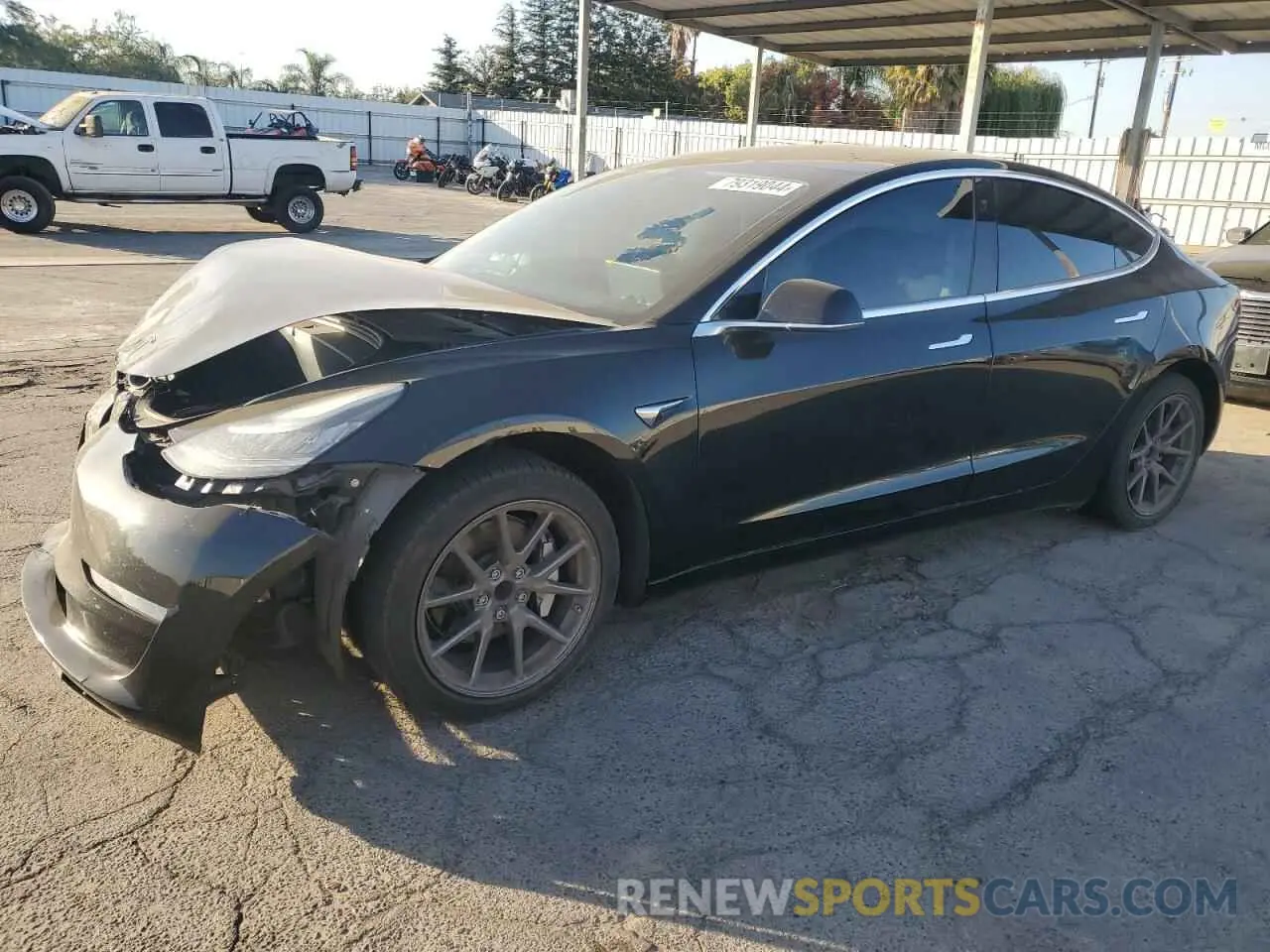 1 fotografías del automóvil dañado 5YJ3E1EA5KF406379 TESLA MODEL 3 2019