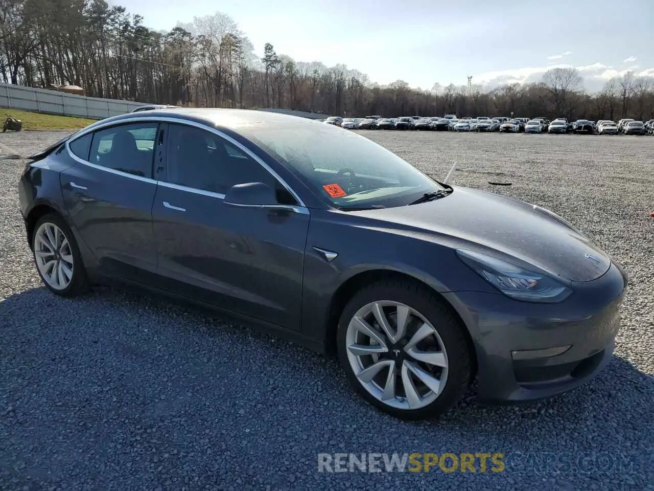 4 fotografías del automóvil dañado 5YJ3E1EA5KF412702 TESLA MODEL 3 2019