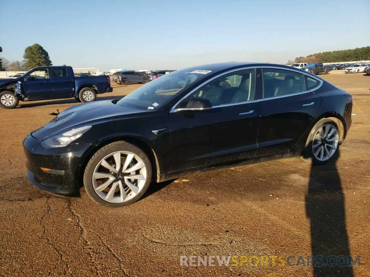 1 fotografías del automóvil dañado 5YJ3E1EA5KF417012 TESLA MODEL 3 2019
