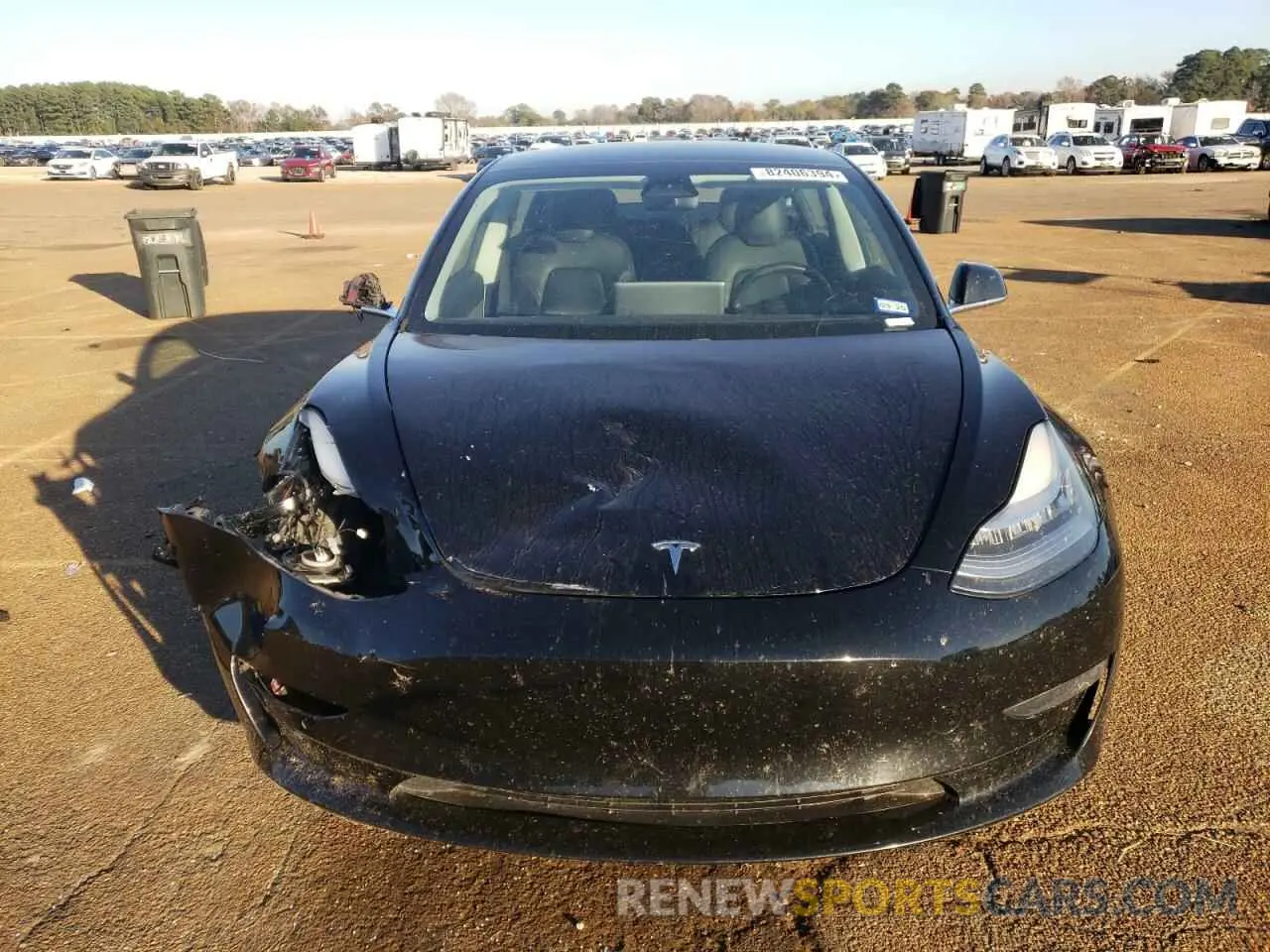 5 fotografías del automóvil dañado 5YJ3E1EA5KF417012 TESLA MODEL 3 2019