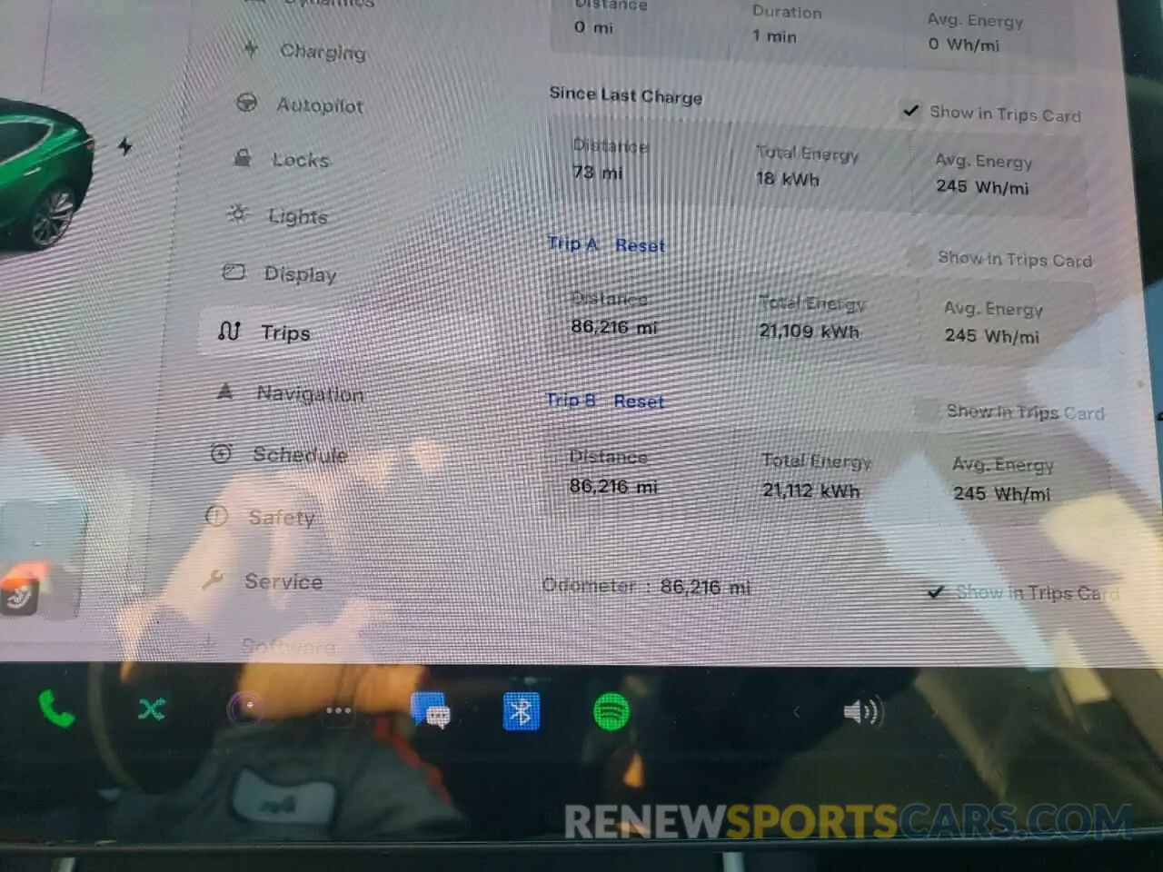 9 fotografías del automóvil dañado 5YJ3E1EA5KF417012 TESLA MODEL 3 2019