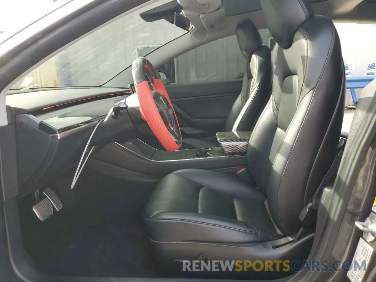 7 fotografías del automóvil dañado 5YJ3E1EA5KF417611 TESLA MODEL 3 2019