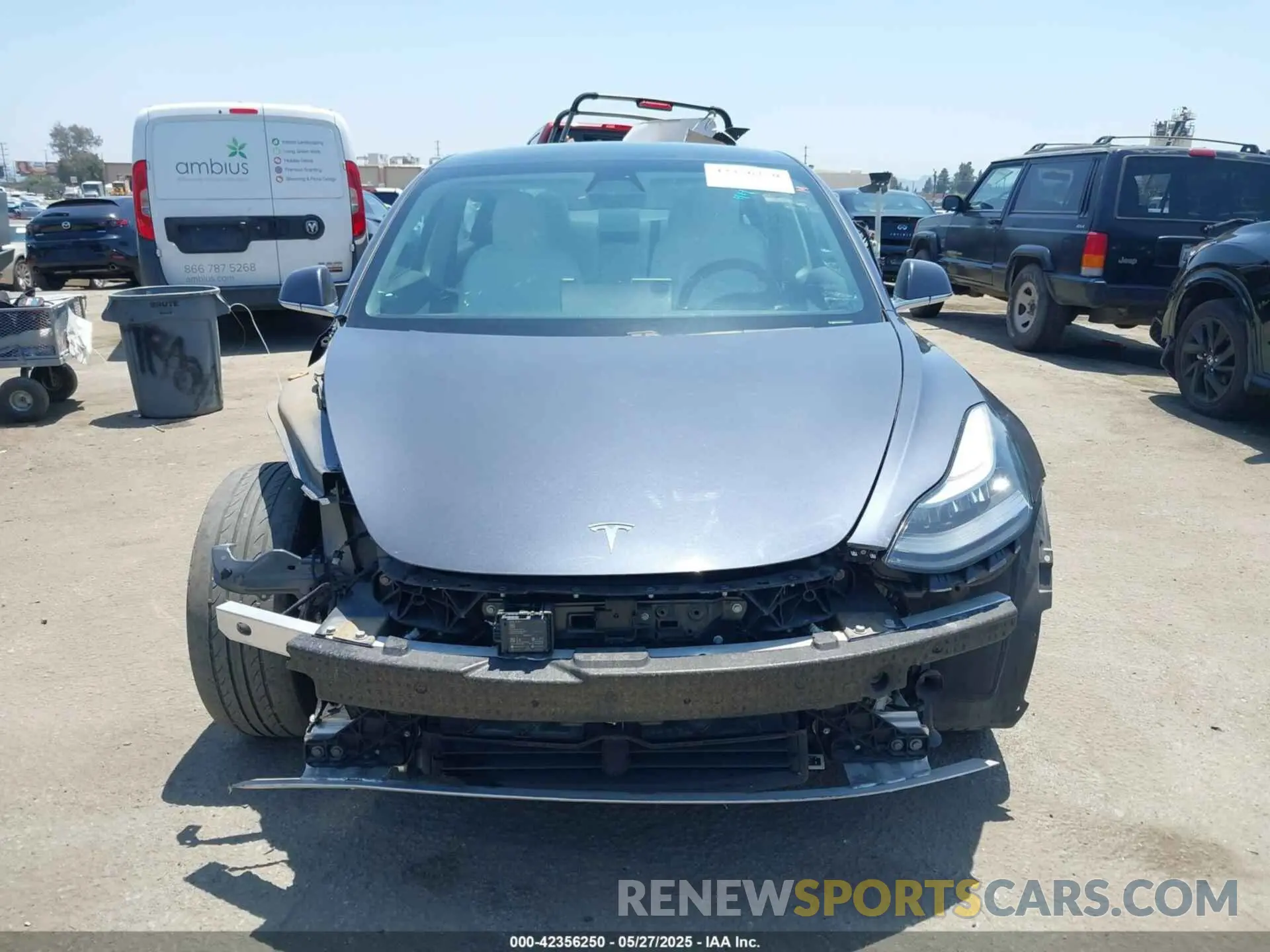 13 fotografías del automóvil dañado 5YJ3E1EA5KF431539 TESLA MODEL 3 2019