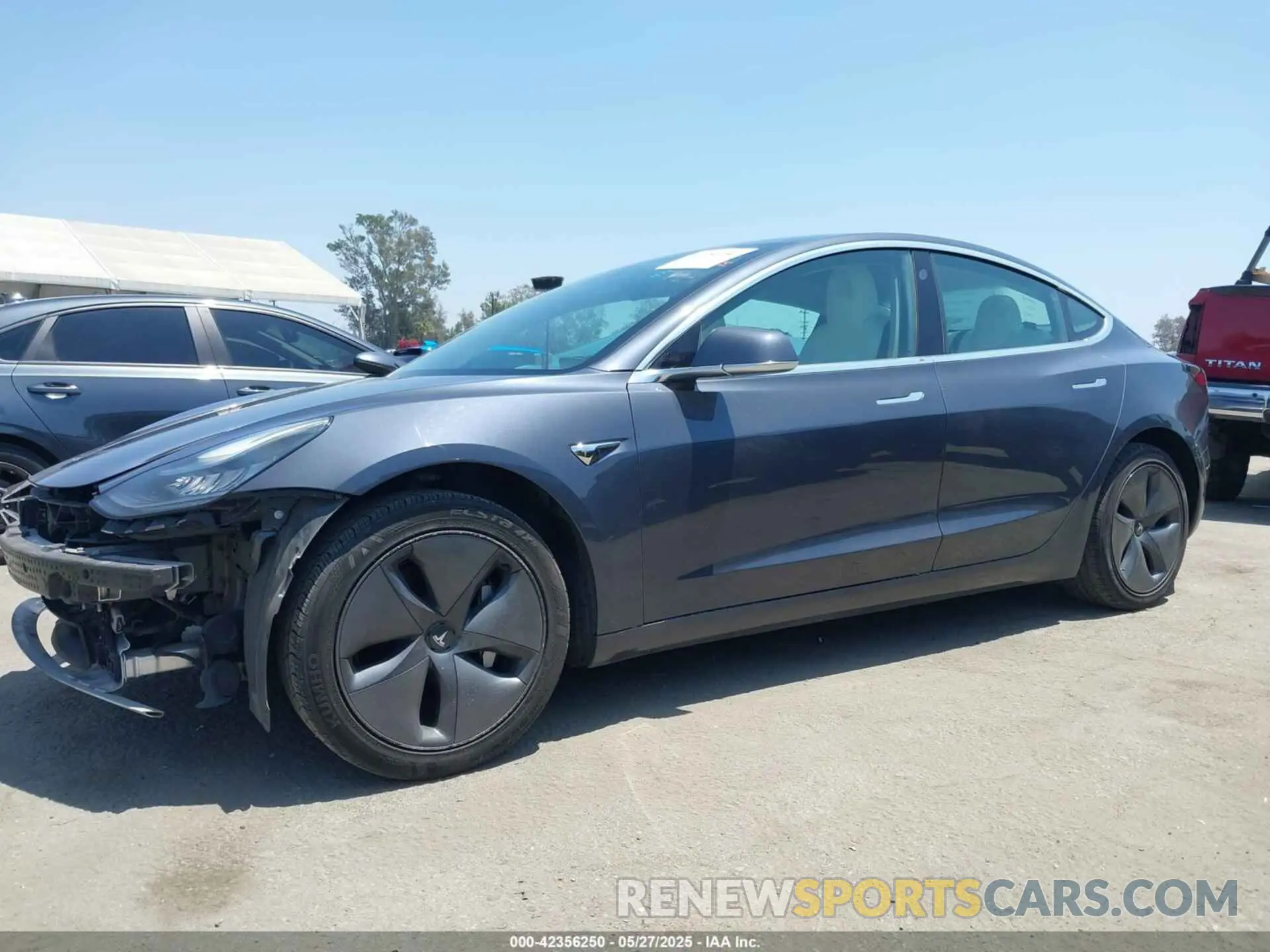 15 fotografías del automóvil dañado 5YJ3E1EA5KF431539 TESLA MODEL 3 2019